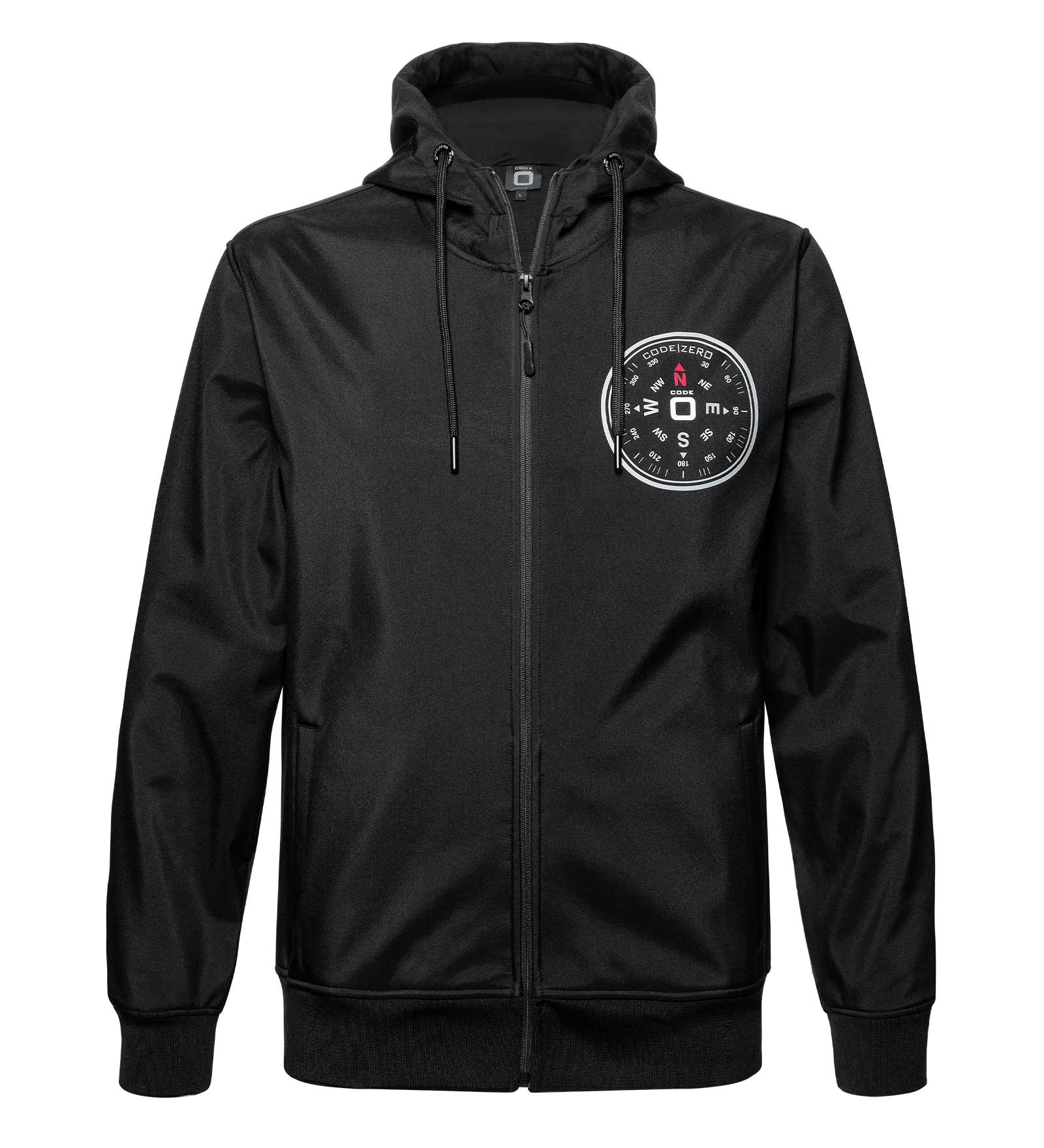 Softshell Zip-Hoodie Men Compass