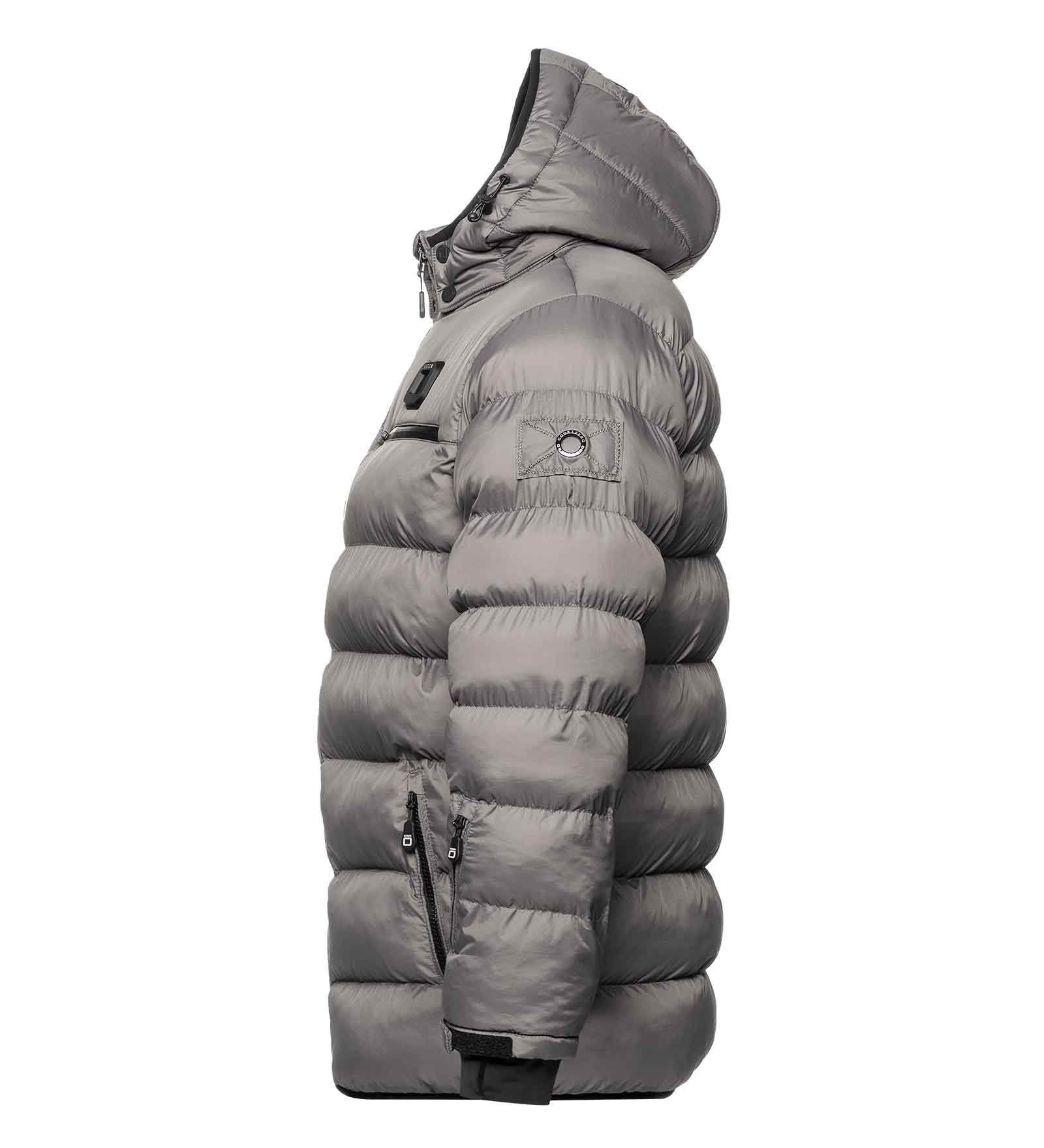 Puffer Jacket Men Monte Baldo XXL Grey