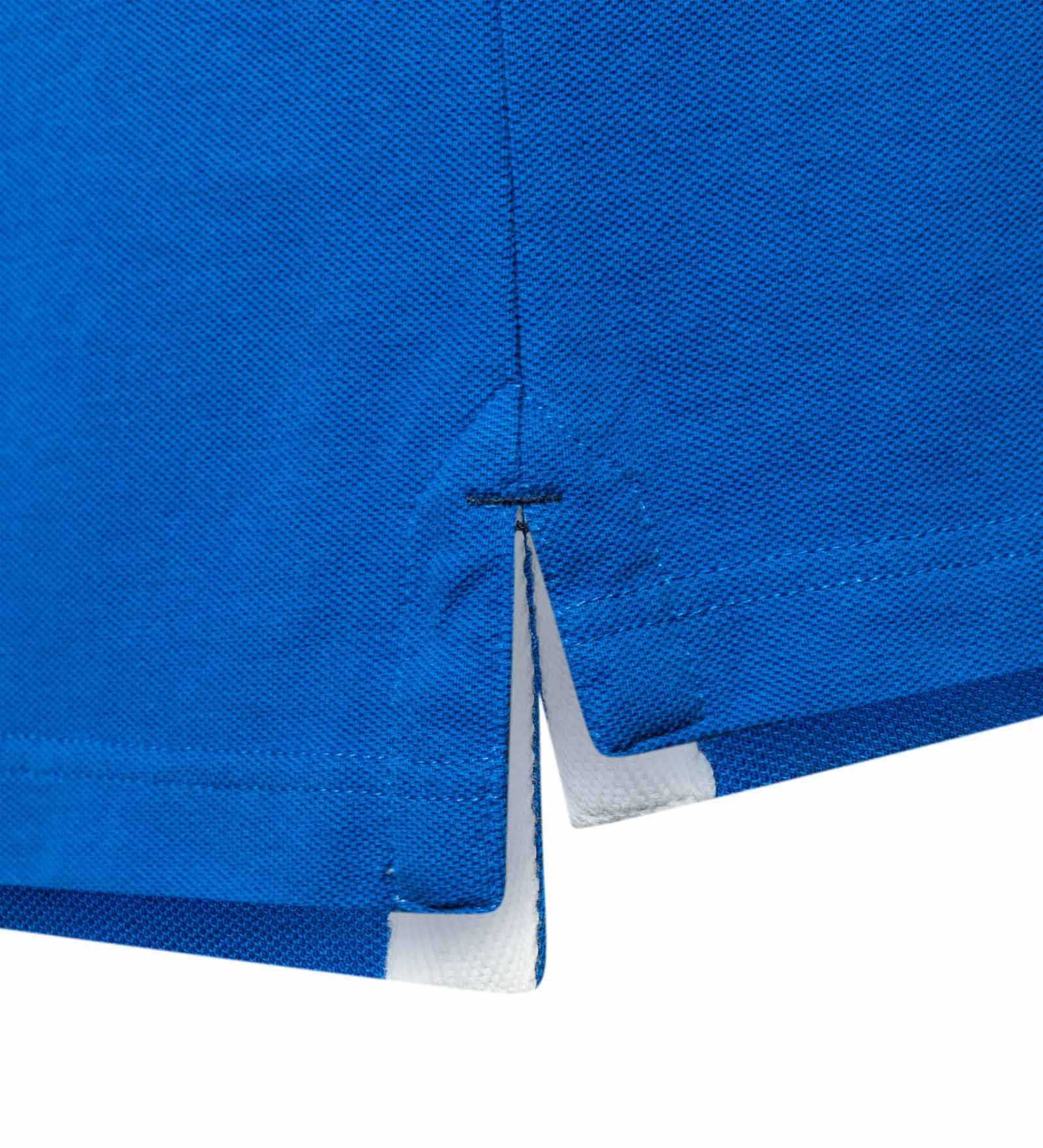 Polo coton Bleu pour Hommes 