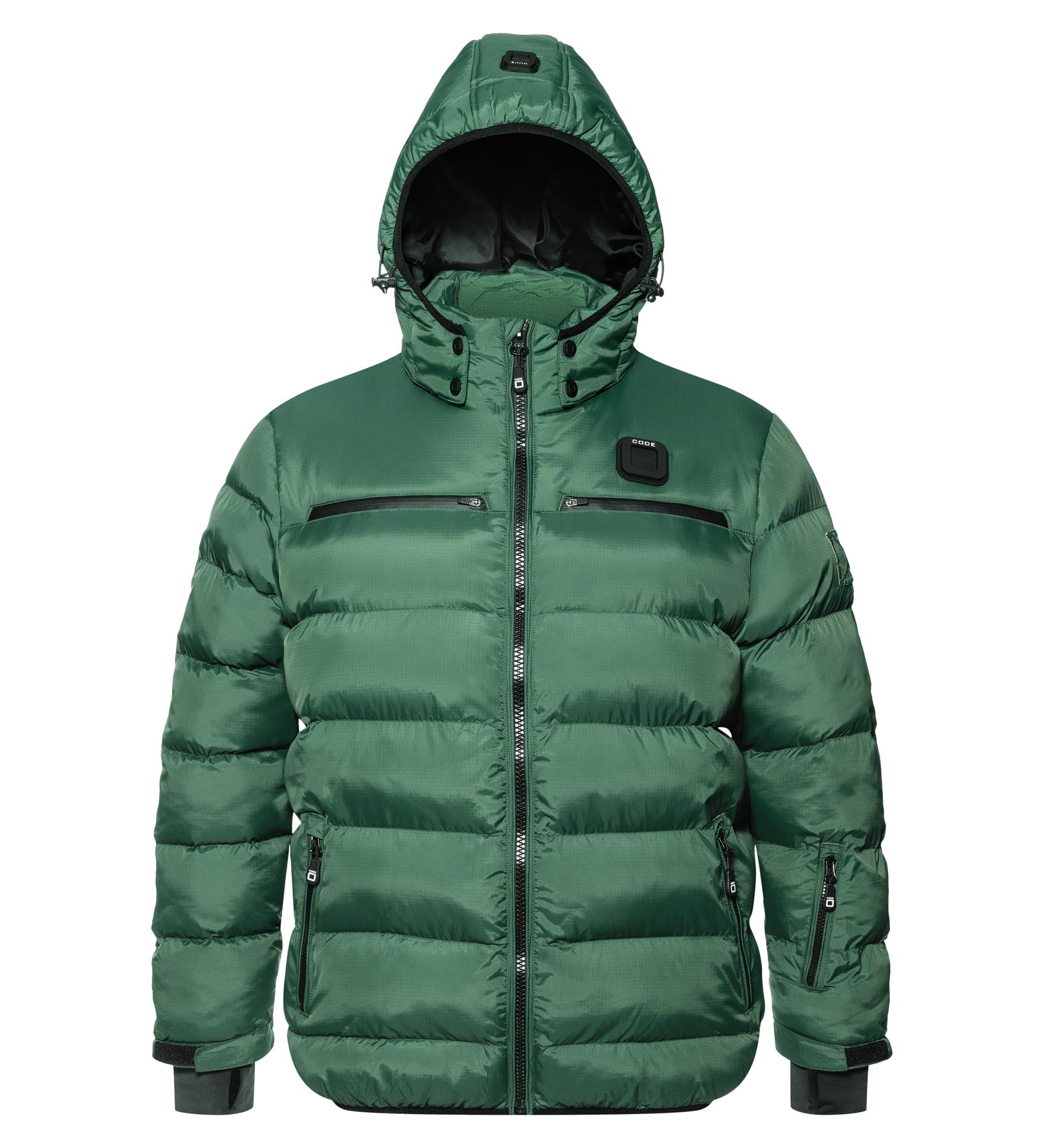 CODE-ZERO Chaqueta de invierno Hombre Monte Baldo Verde L