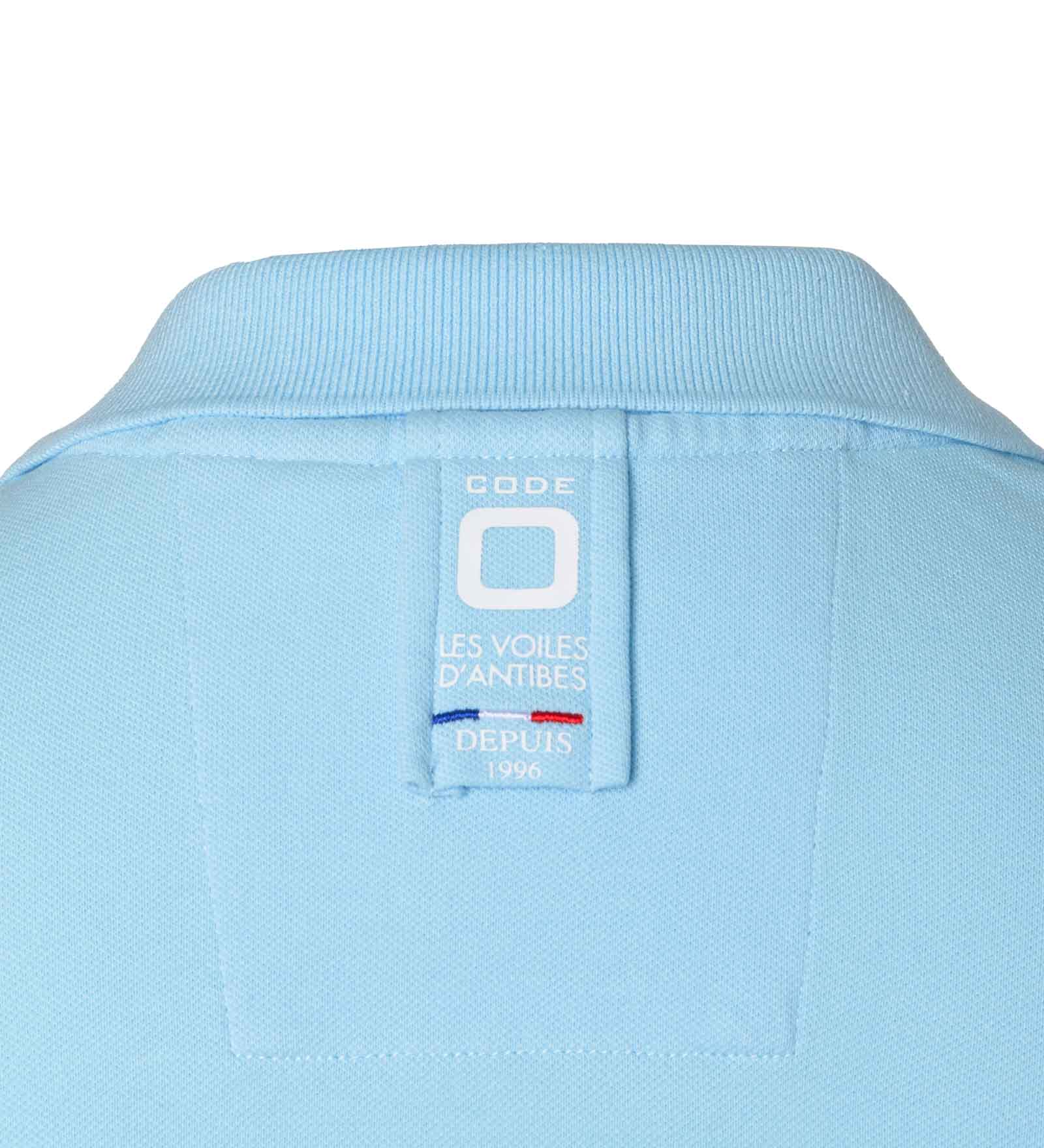 Polo stretch Bleu pour Femmes 