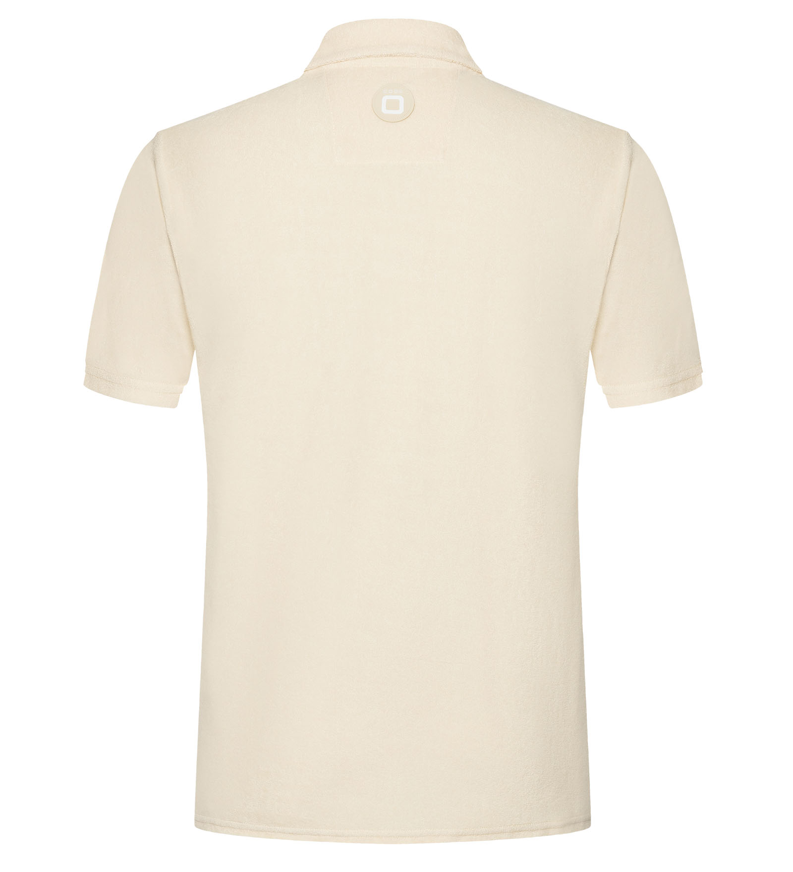 Polo Terry Beige da Uomo 