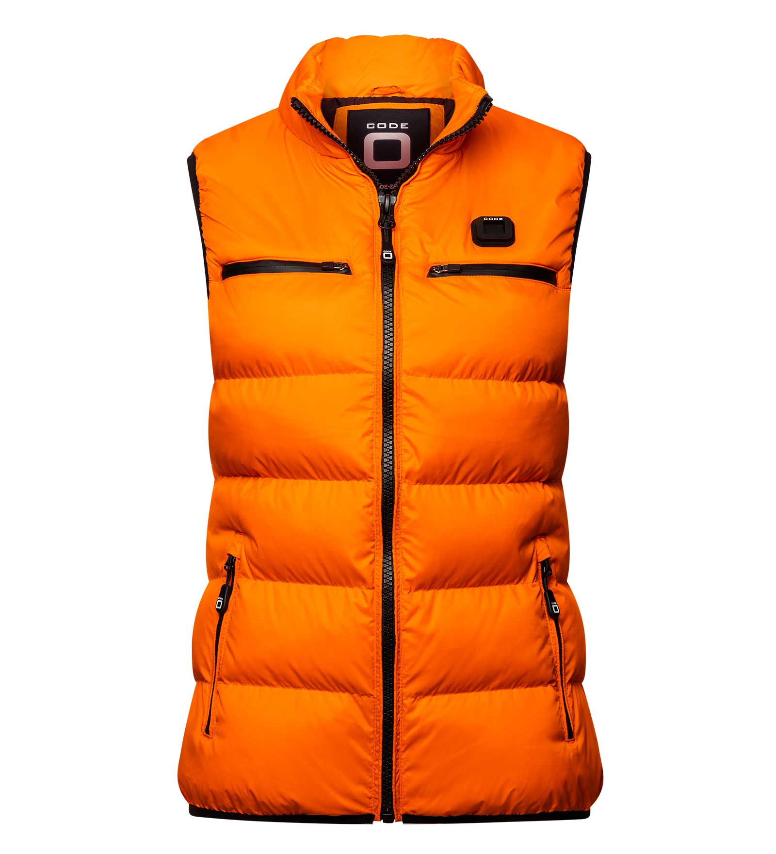 gilet doudoune orange