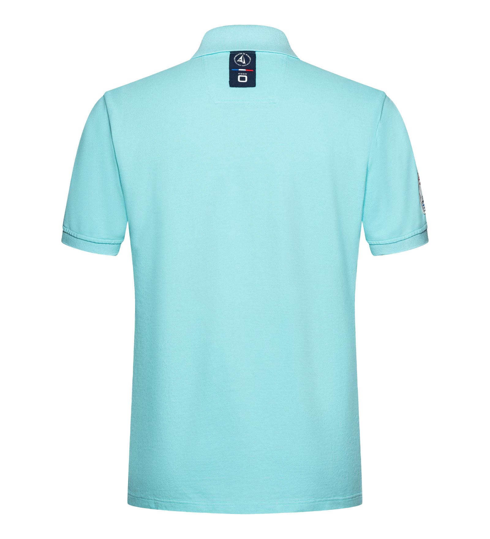 Cotton Polo Shirt Turquoise for Men 