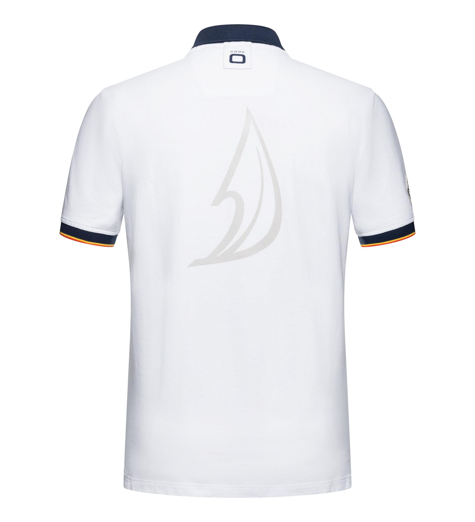 Cotton Polo Shirt White for Men 