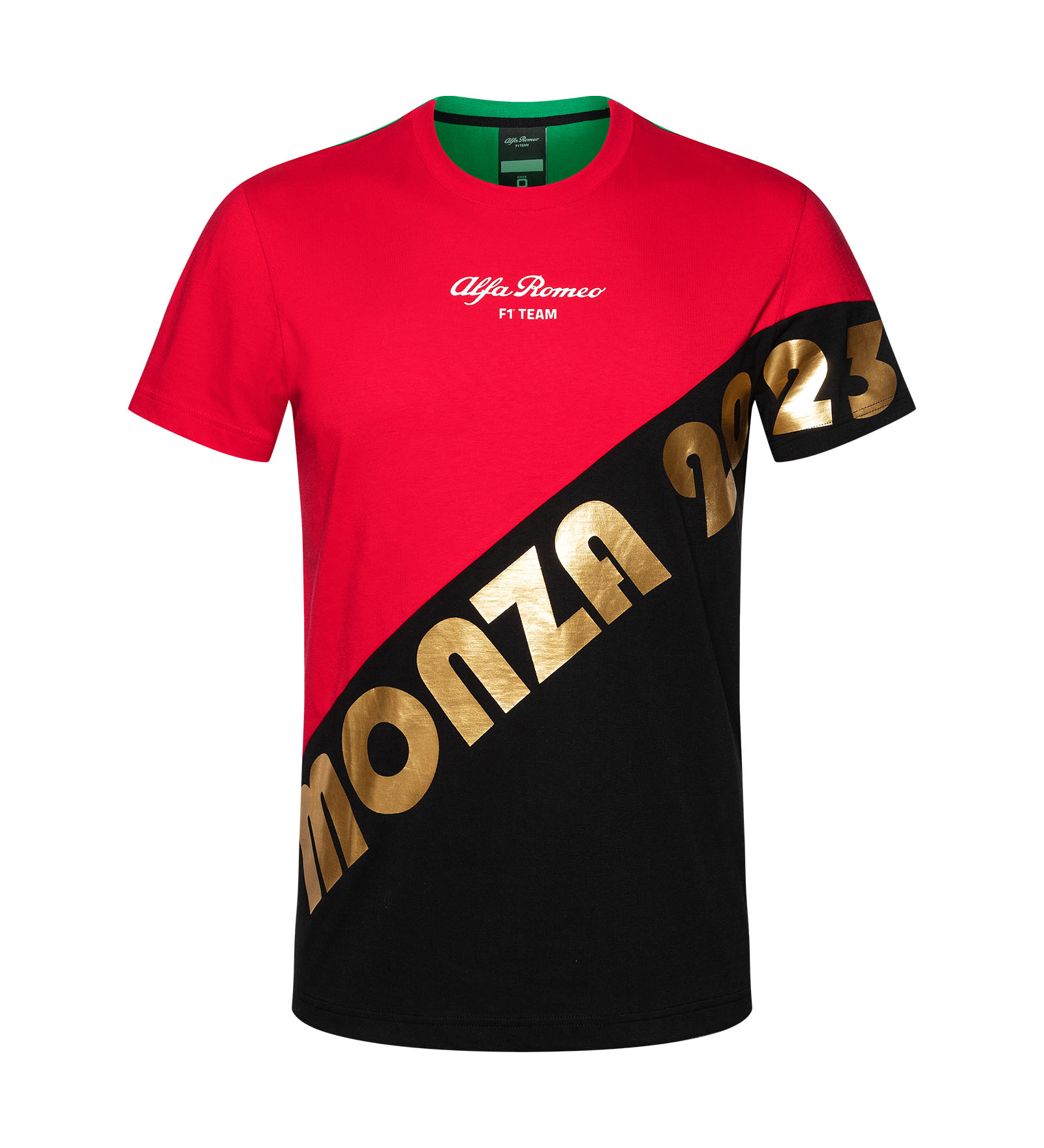 T-Shirt Monza Svart L Alfa Romeo F1 Fanwear