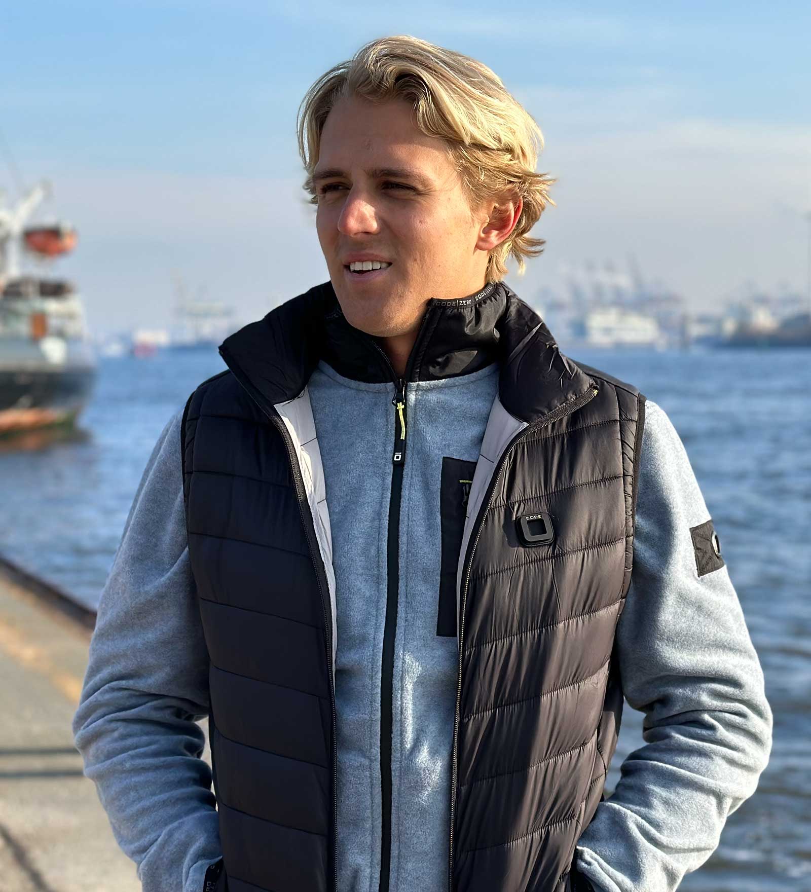 Fleecejacke Grau für Herren Fleecejacke Grau für Herren