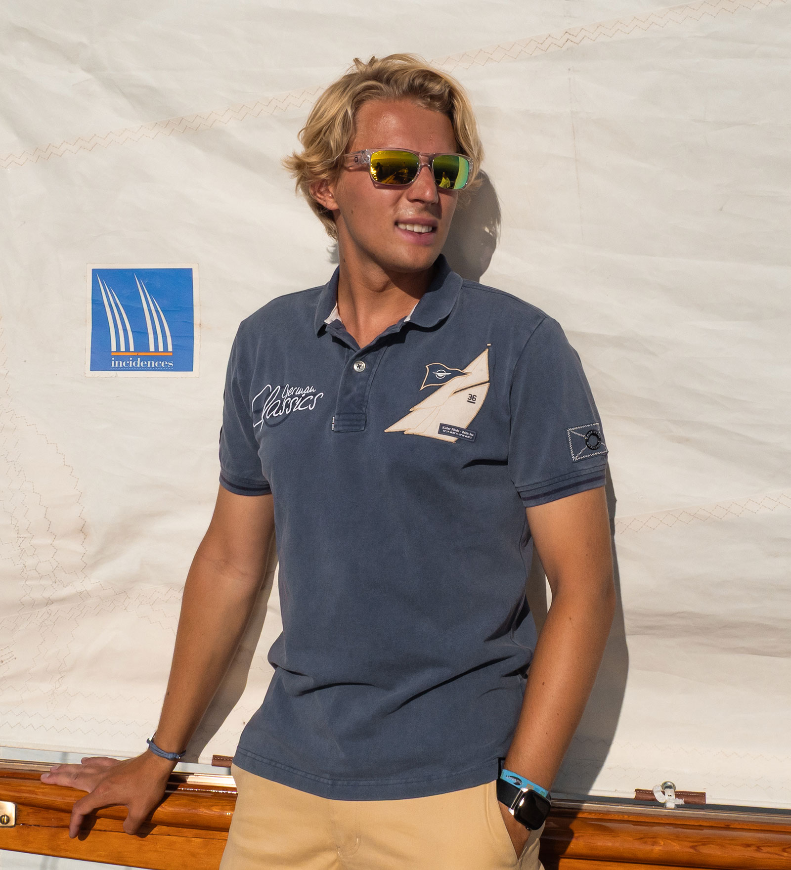 Polo de algodón Azul marino para Hombre Polo de algodón Azul marino para Hombre