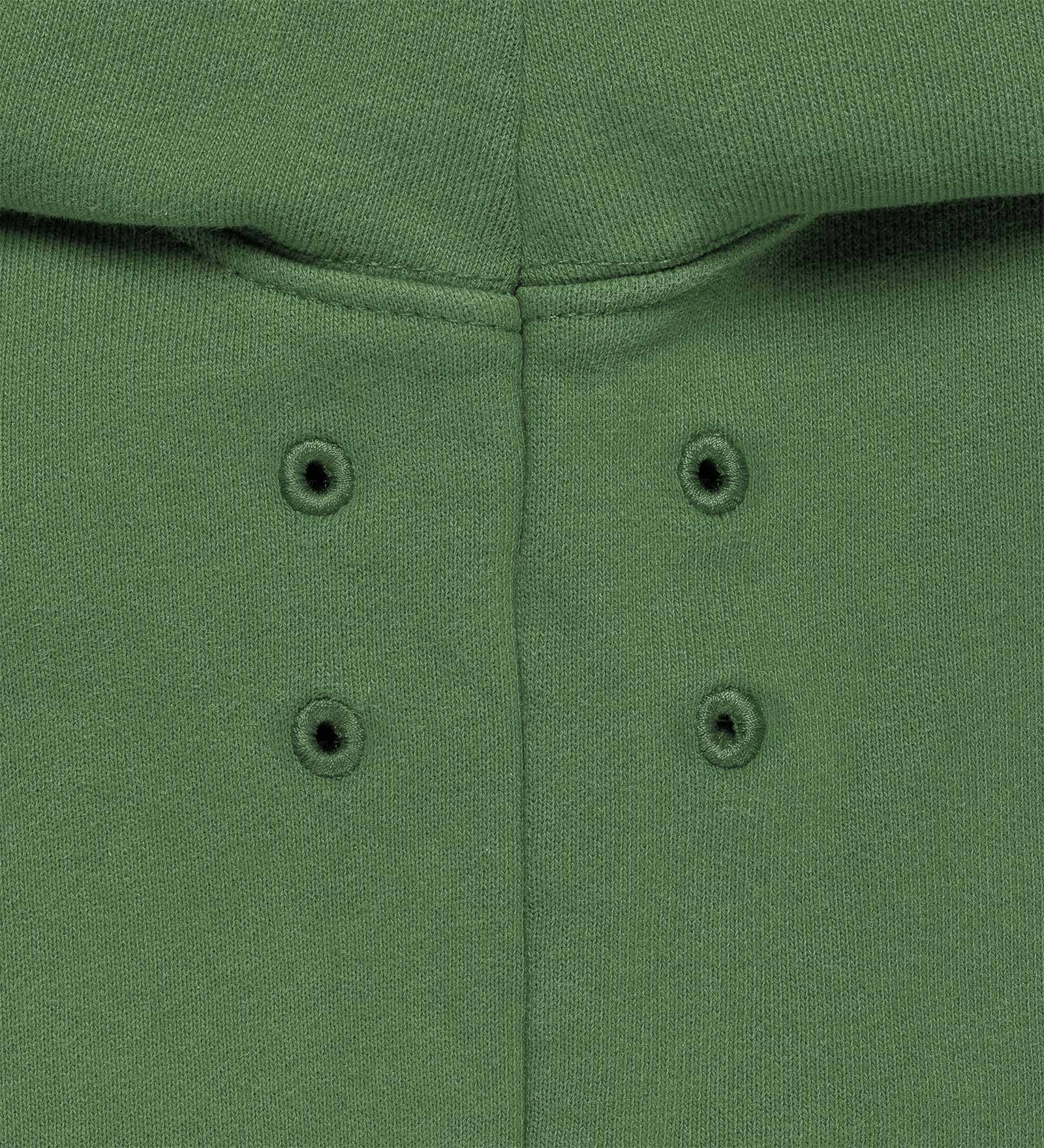 Felpa con cappuccio Verde da Uomo 