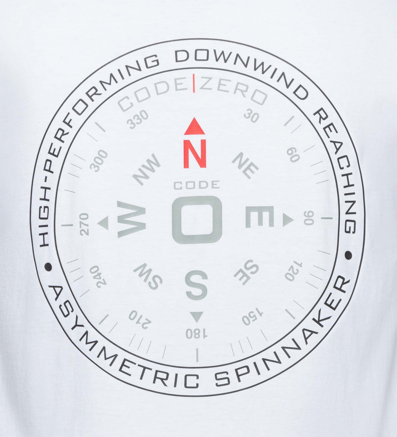 White T-Shirt Compass