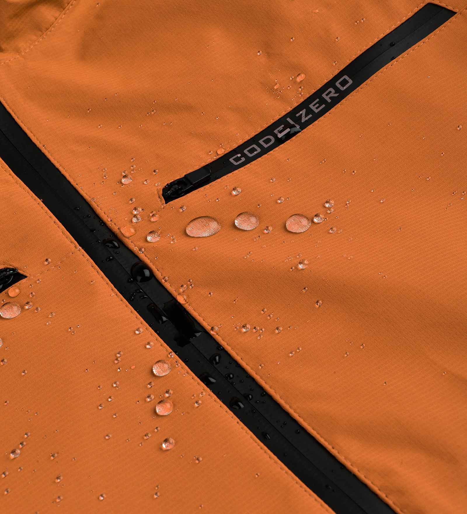Veste imperméable Orange pour Femmes Veste imperméable Orange pour Femmes
