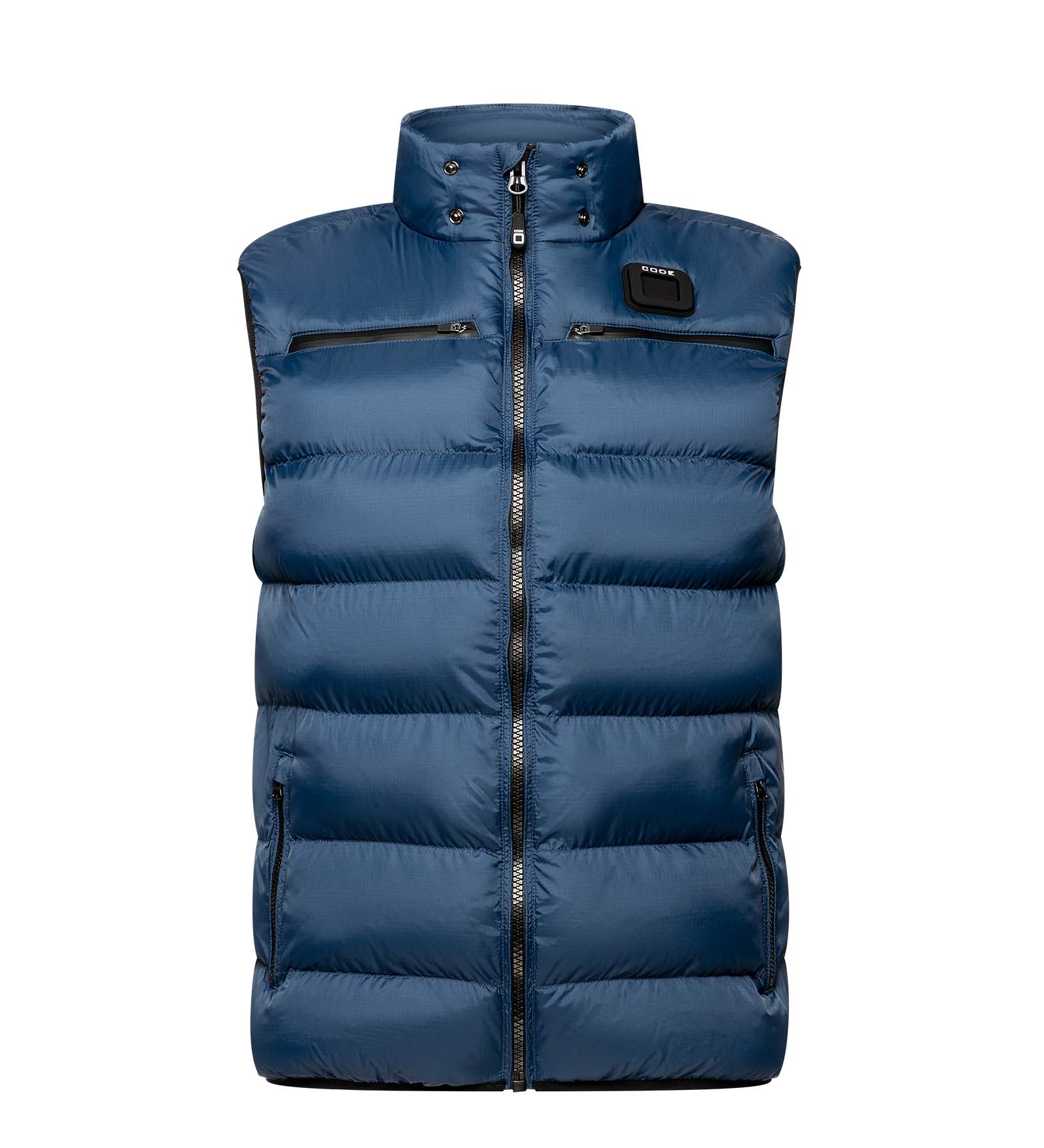 Quilted Vest Navy Blue for Men 