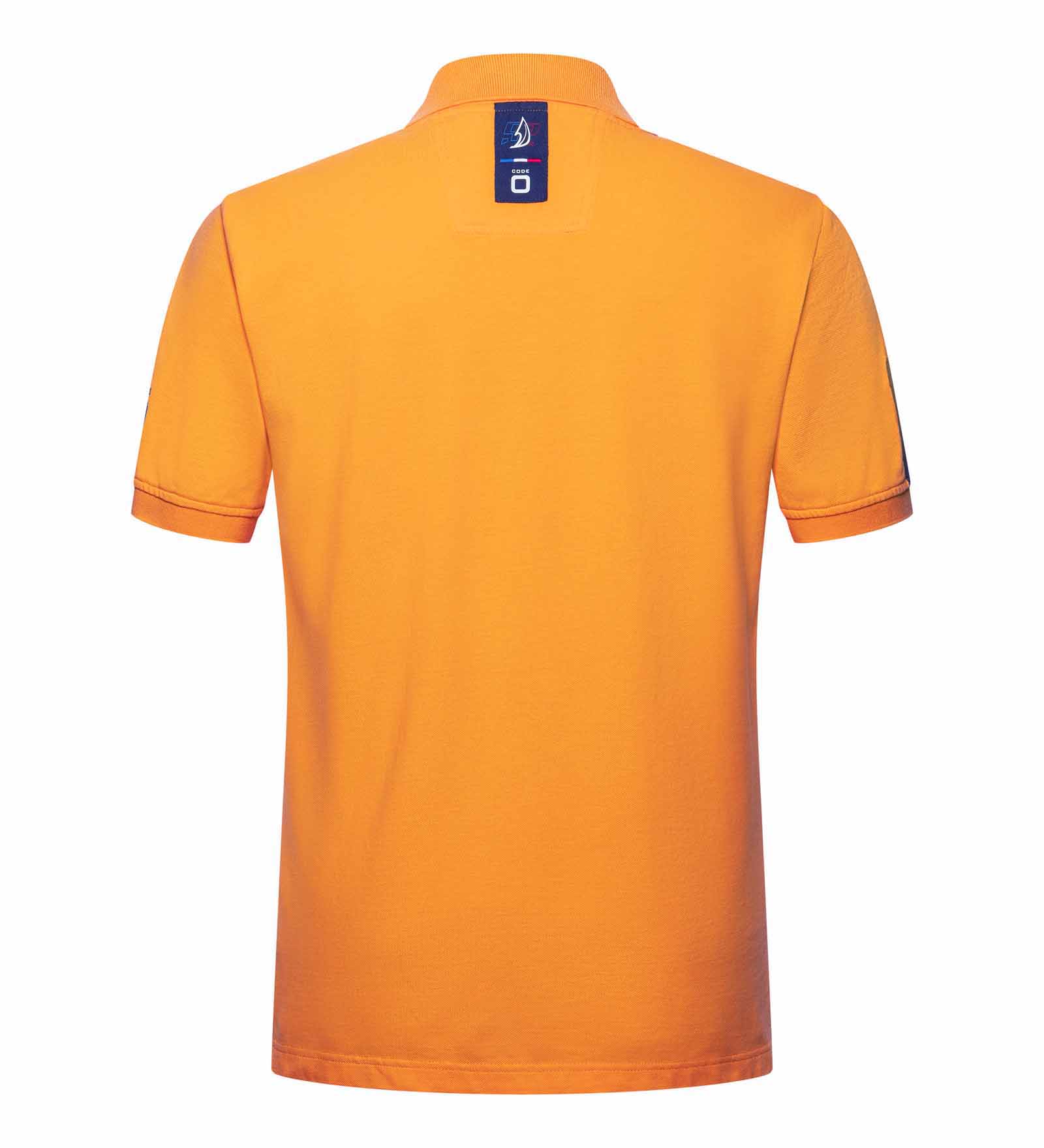 Baumwoll-Poloshirt Orange für Herren 