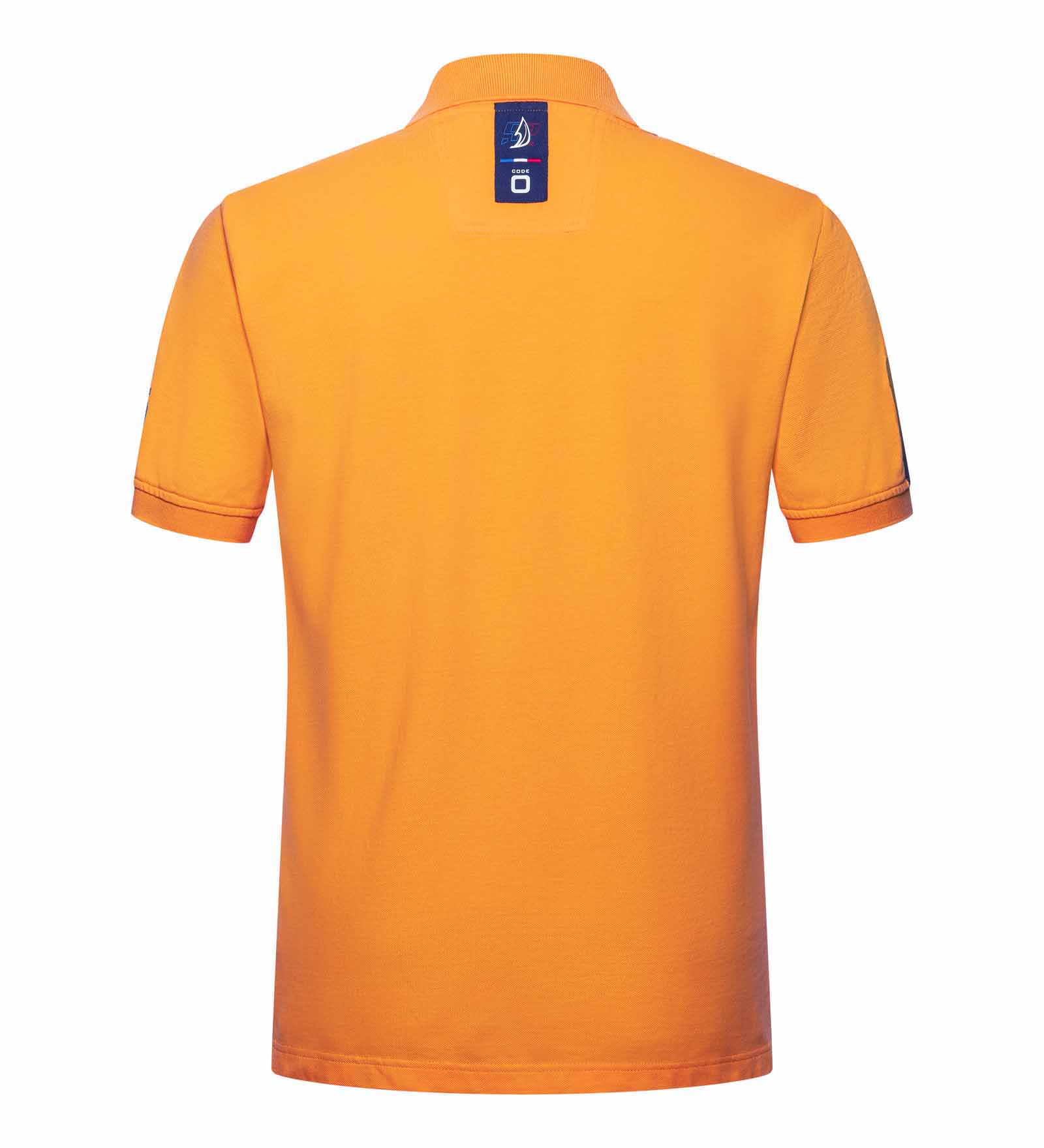 Cotton Polo Shirt Orange for Men 