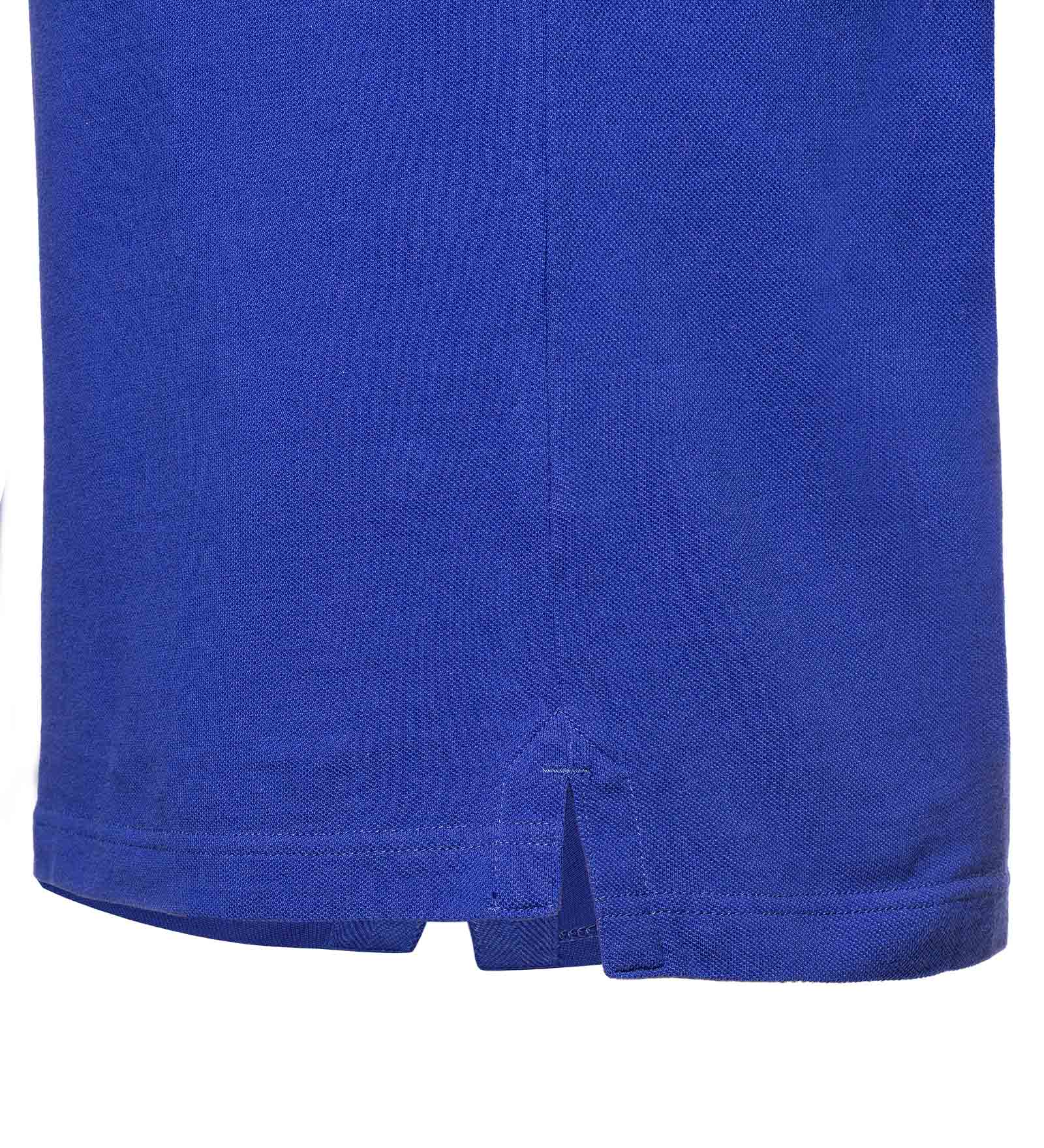 Tennis tail blue polo shirt