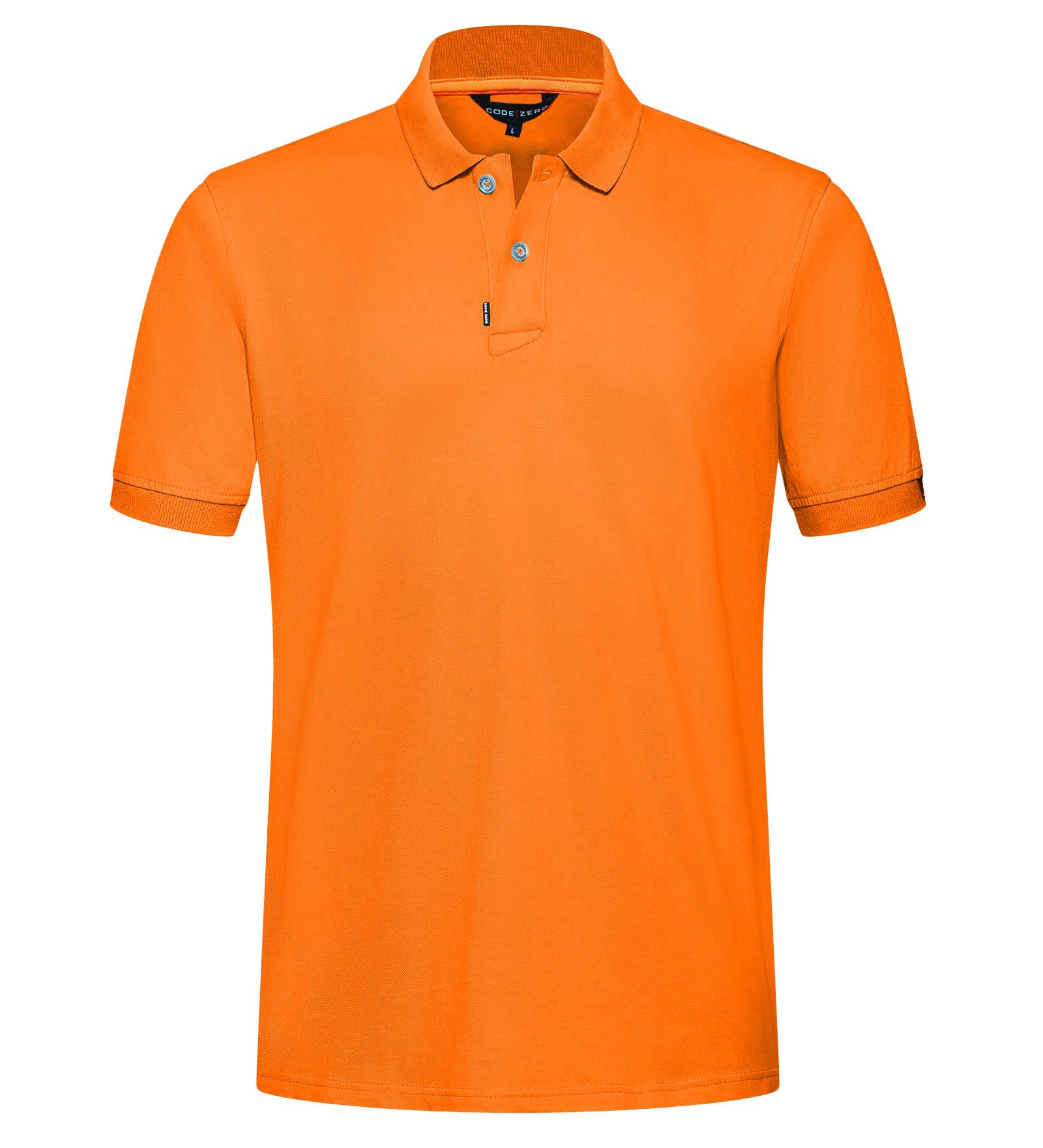 Stretch polo Oranje voor Heren 