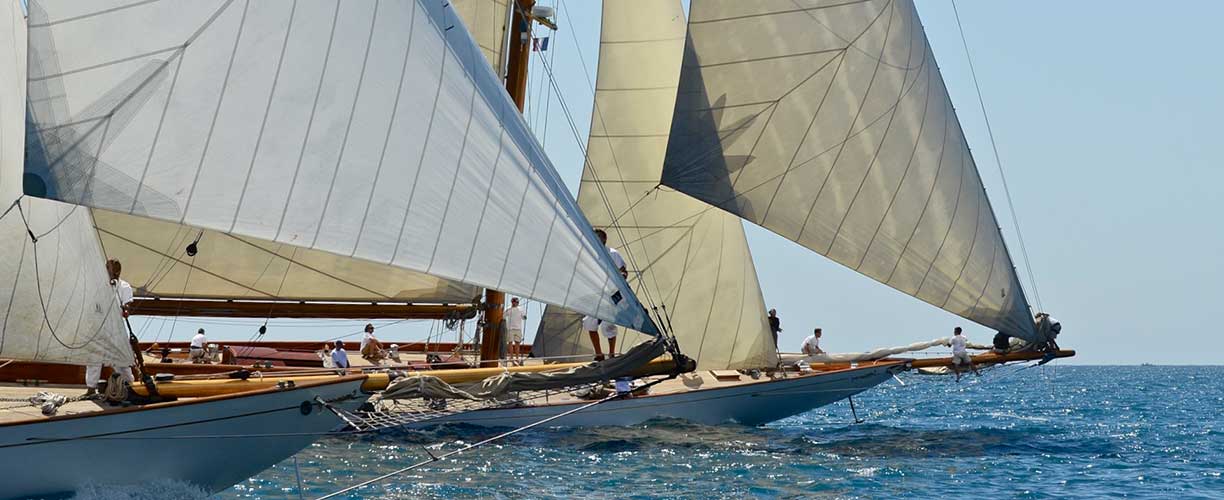 Classic Yachts at Les Voiles d'Antibes
