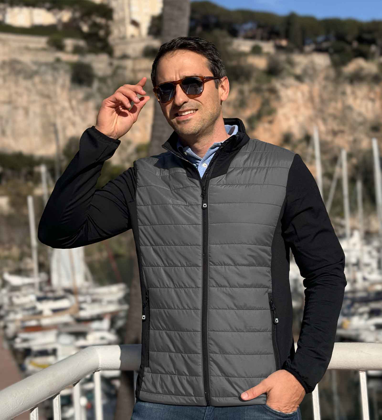 Giacca mezza stagione Nero da Uomo Giacca mezza stagione Nero da Uomo