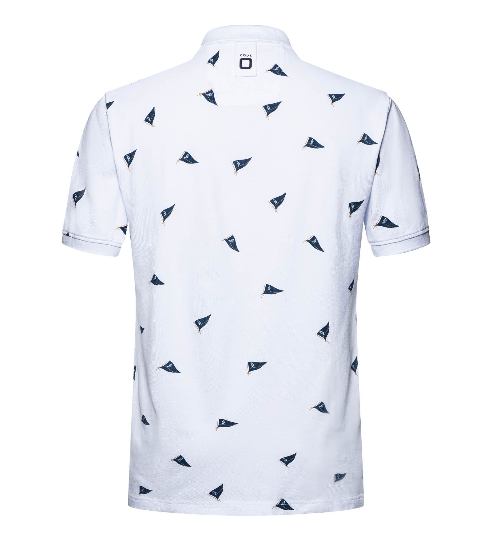 Polo de algodón Blanco para Hombre 