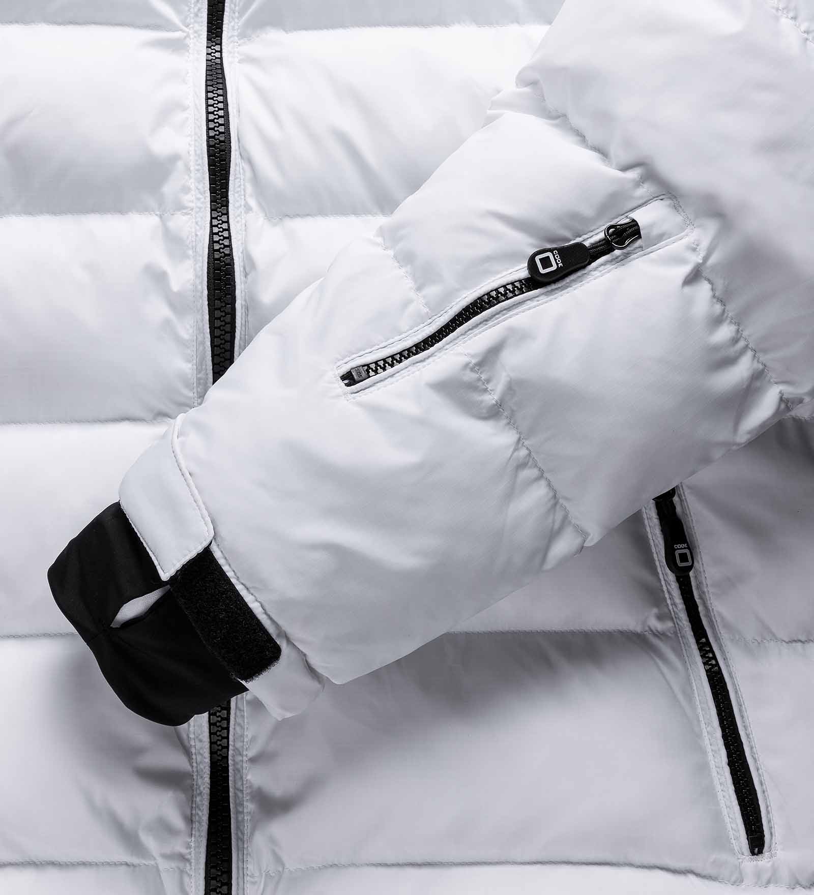 Winter Jacket White for Men 