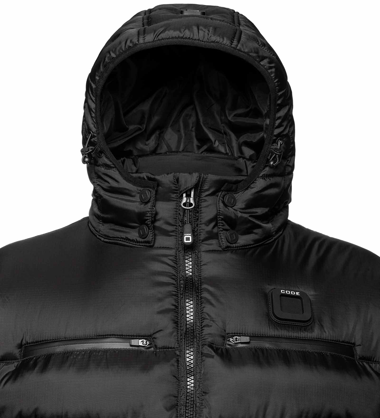 Winter Jacket Black for Men 