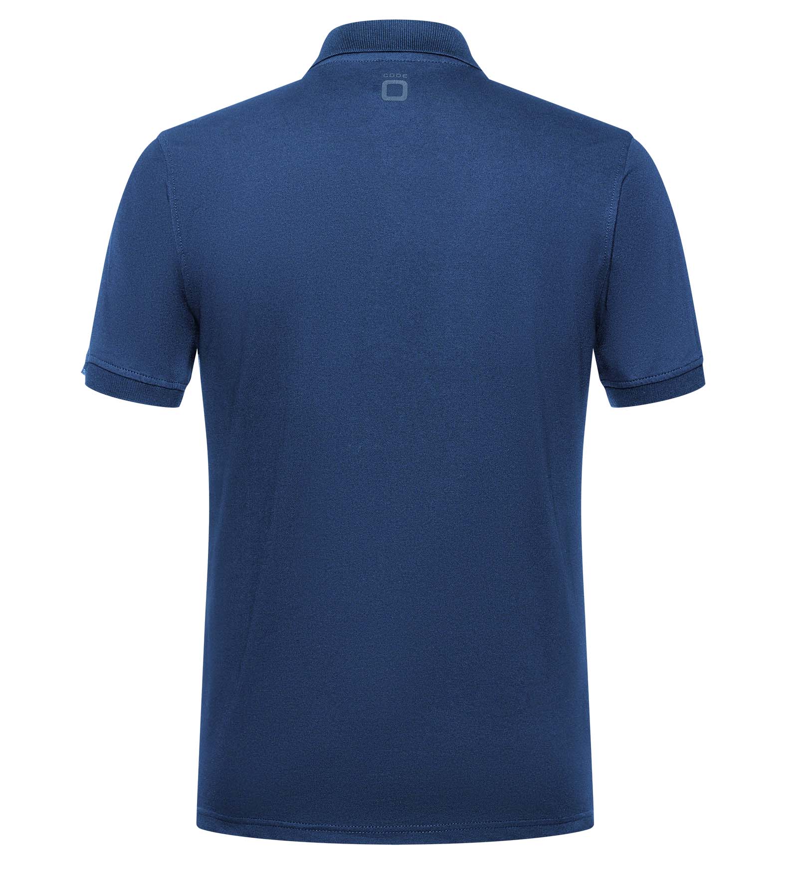 Cotton Polo Shirt Navy Blue for Men 