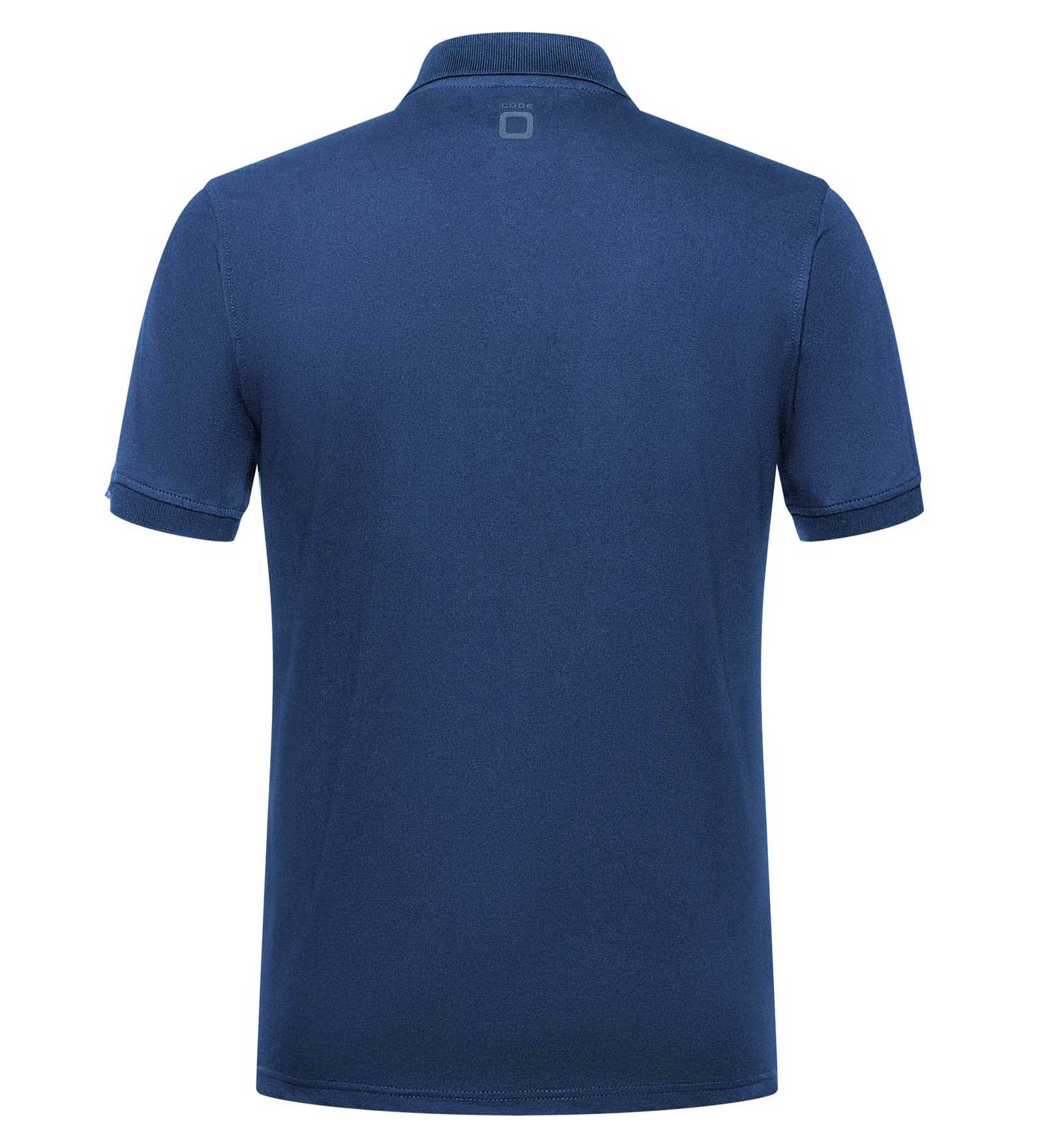 Cotton Polo Shirt Navy Blue for Men 