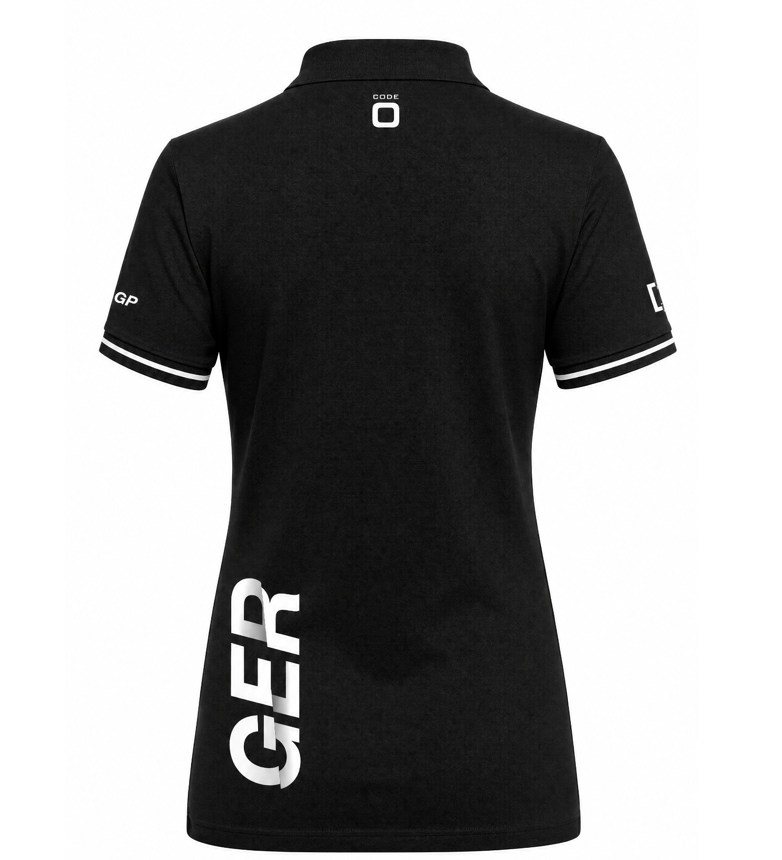 Cotton Polo Black for Women