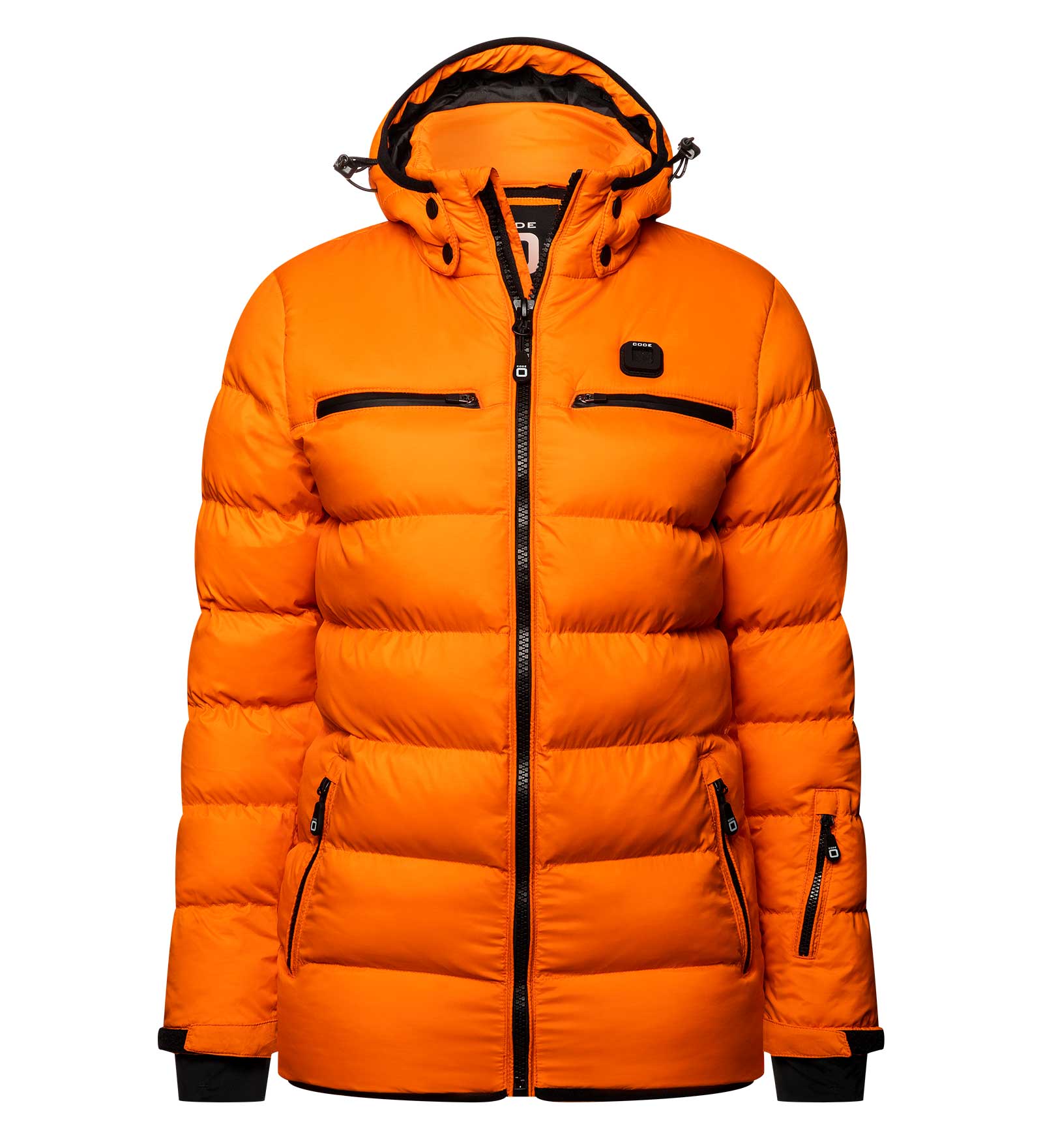 Veste d'hiver Orange pour Femmes 