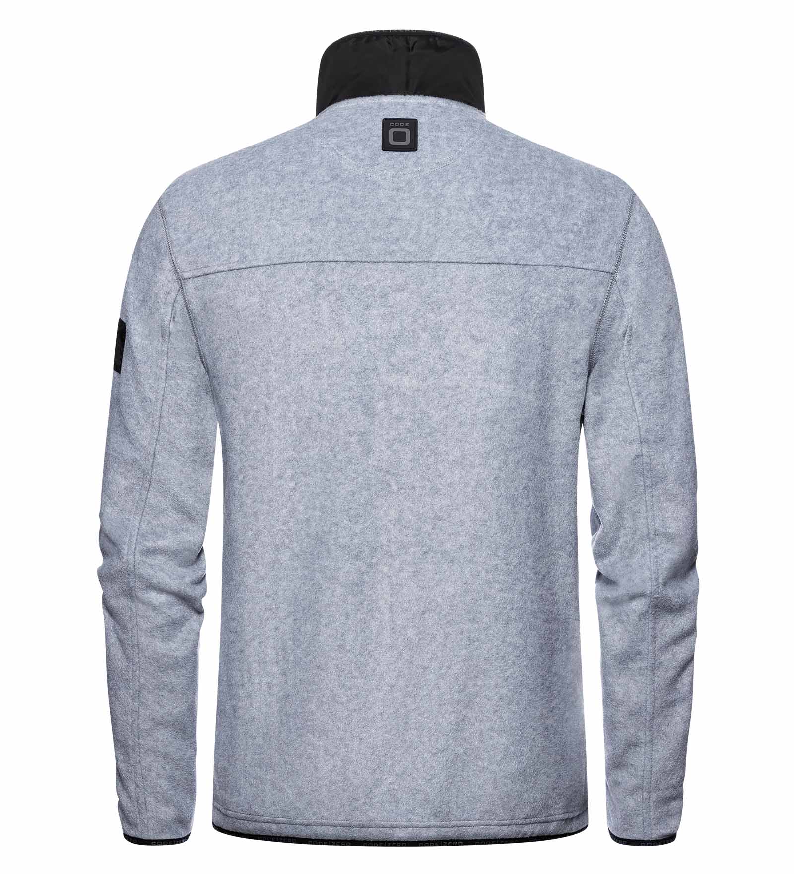 Giacca in pile Grigio da Uomo 