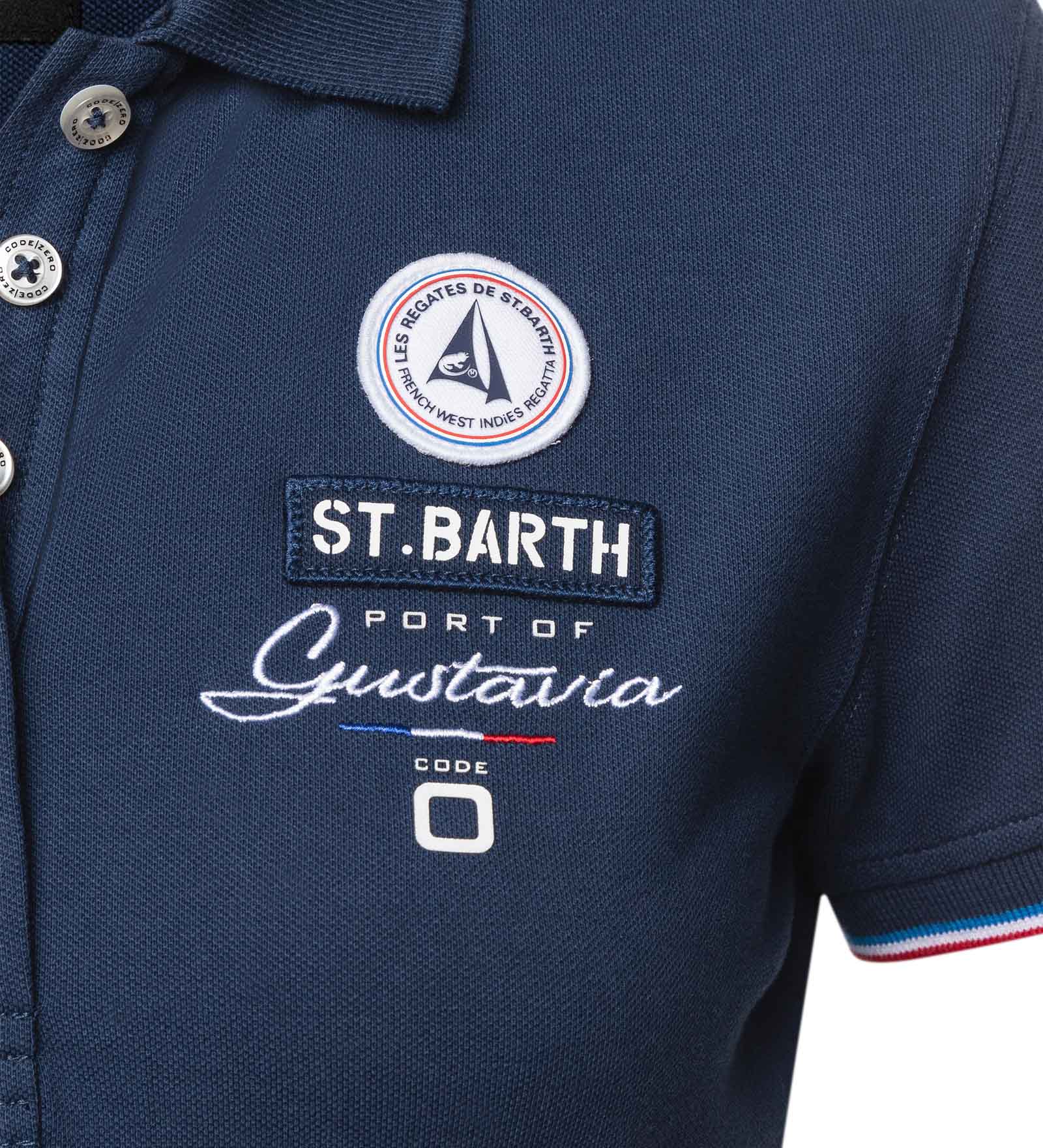 St. Barth Polo Shirt Women navy