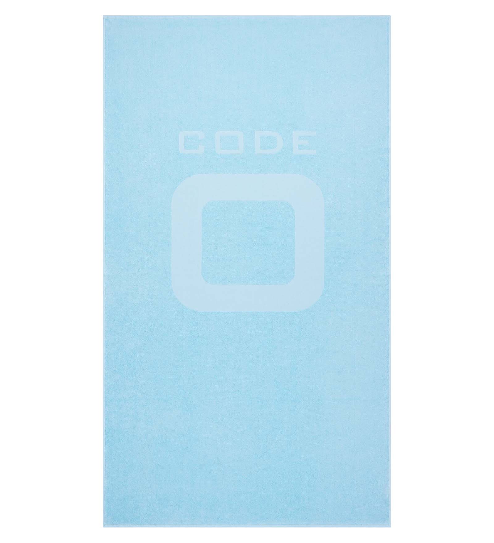 Beach towel light blue