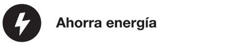 Ahorra energía