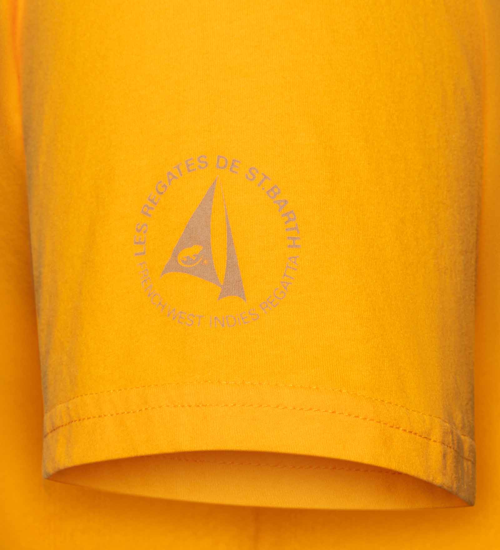 T-shirt Orange pour Hommes 