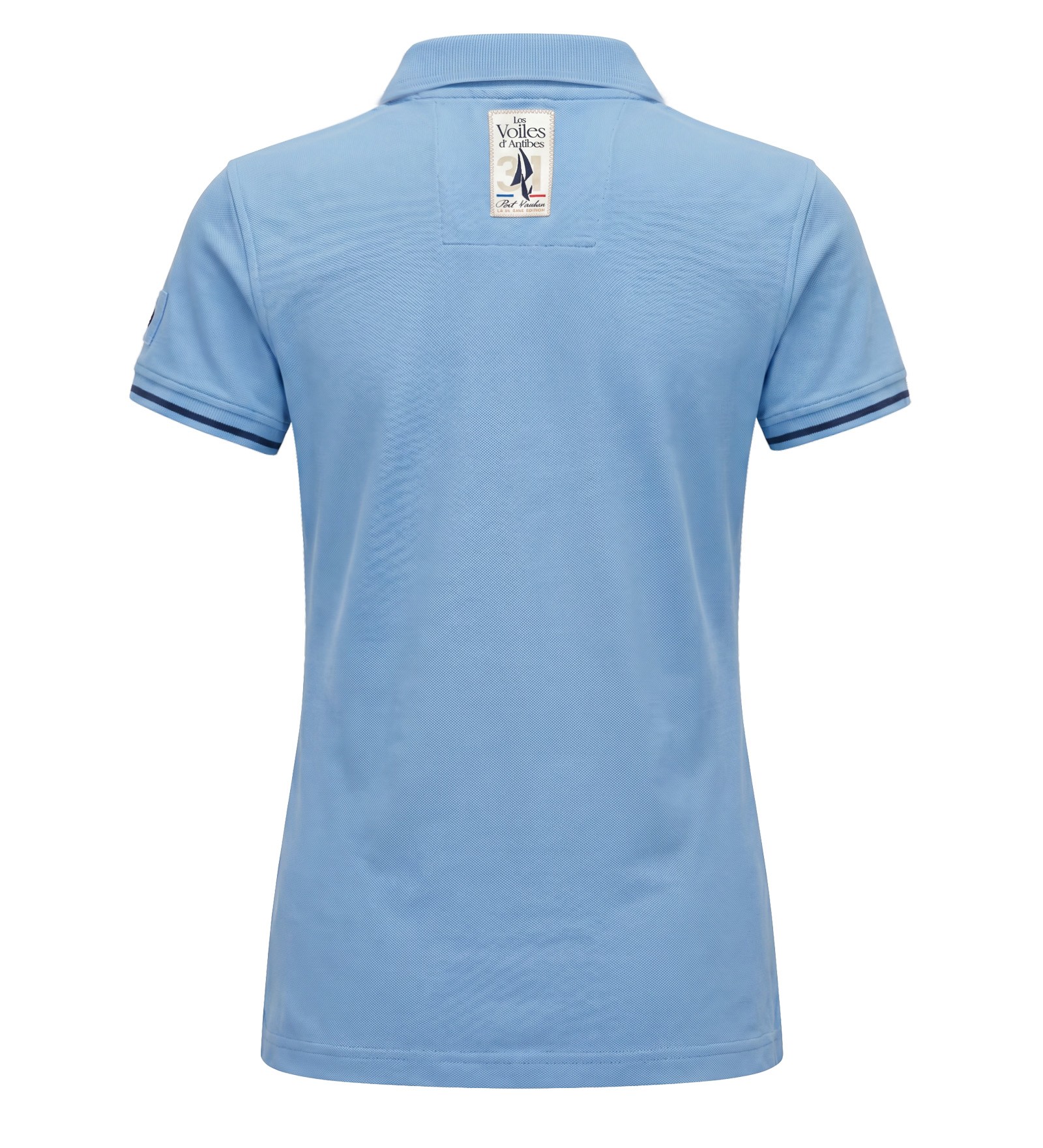 Cotton Polo Light Blue for Women