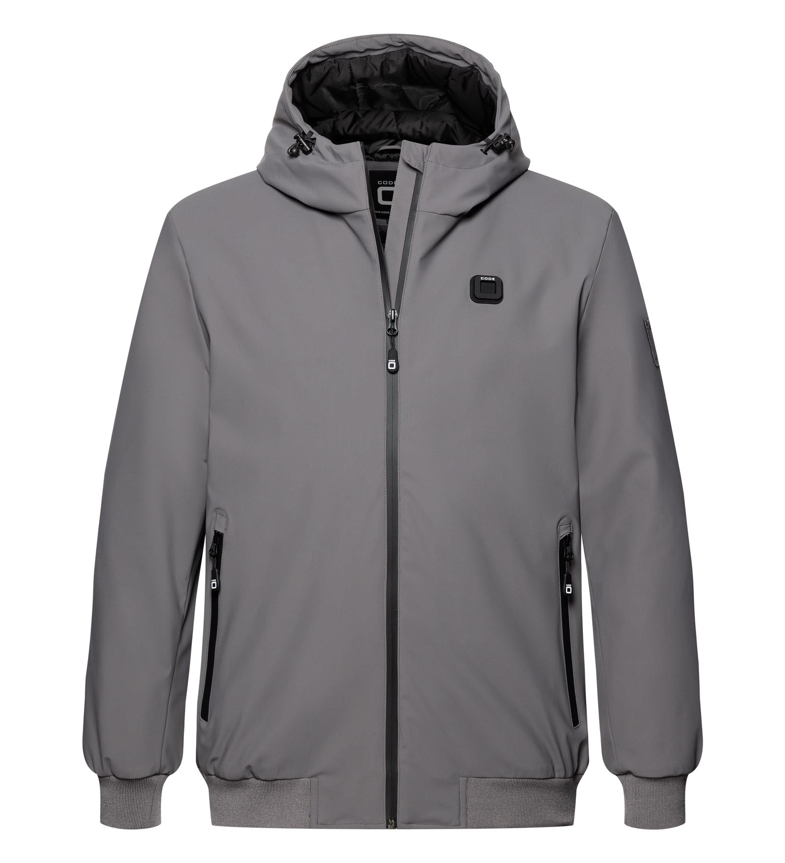 Regenjacke Grau für Herren 