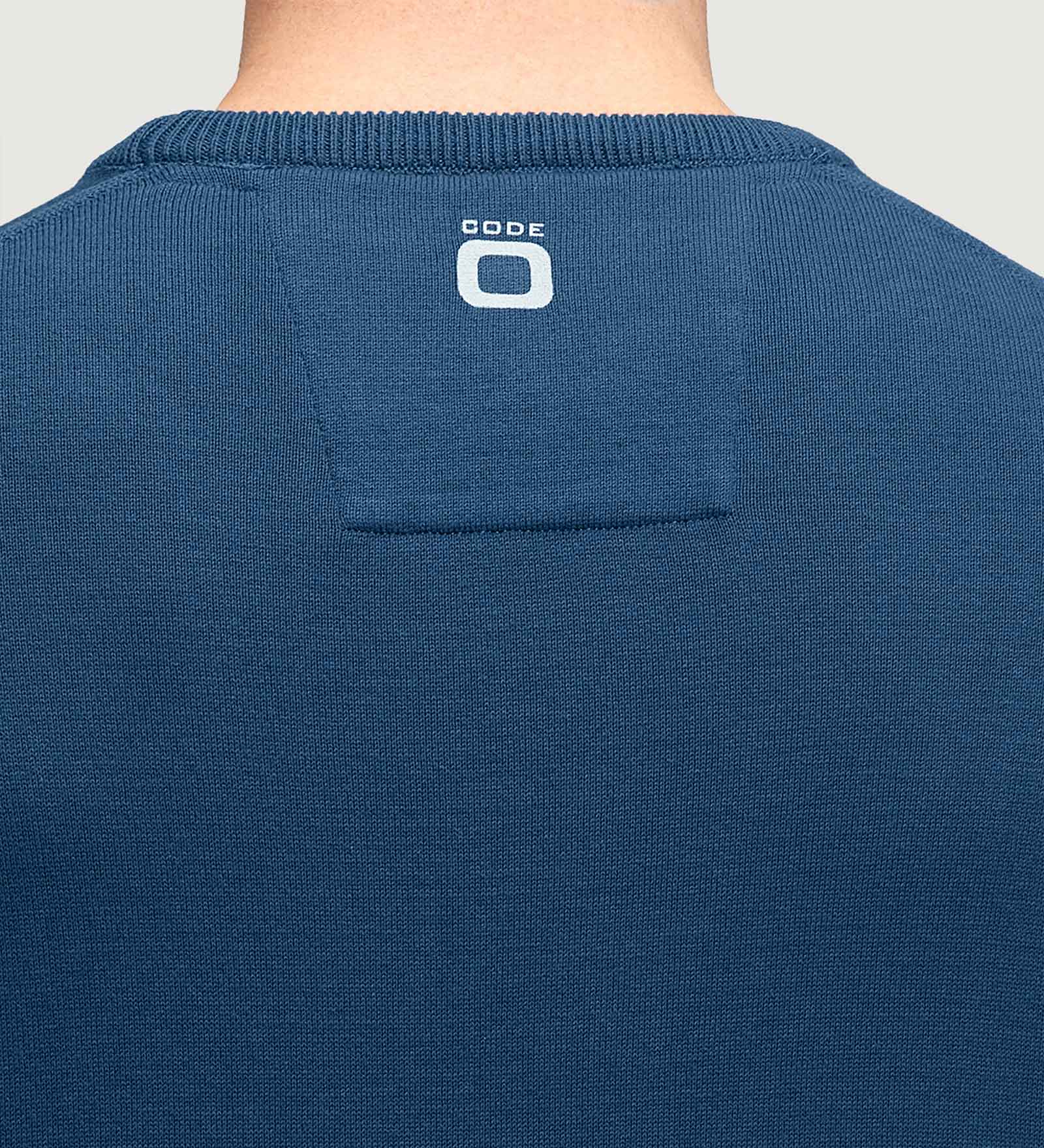 Pull à col rond Marine pour Hommes 