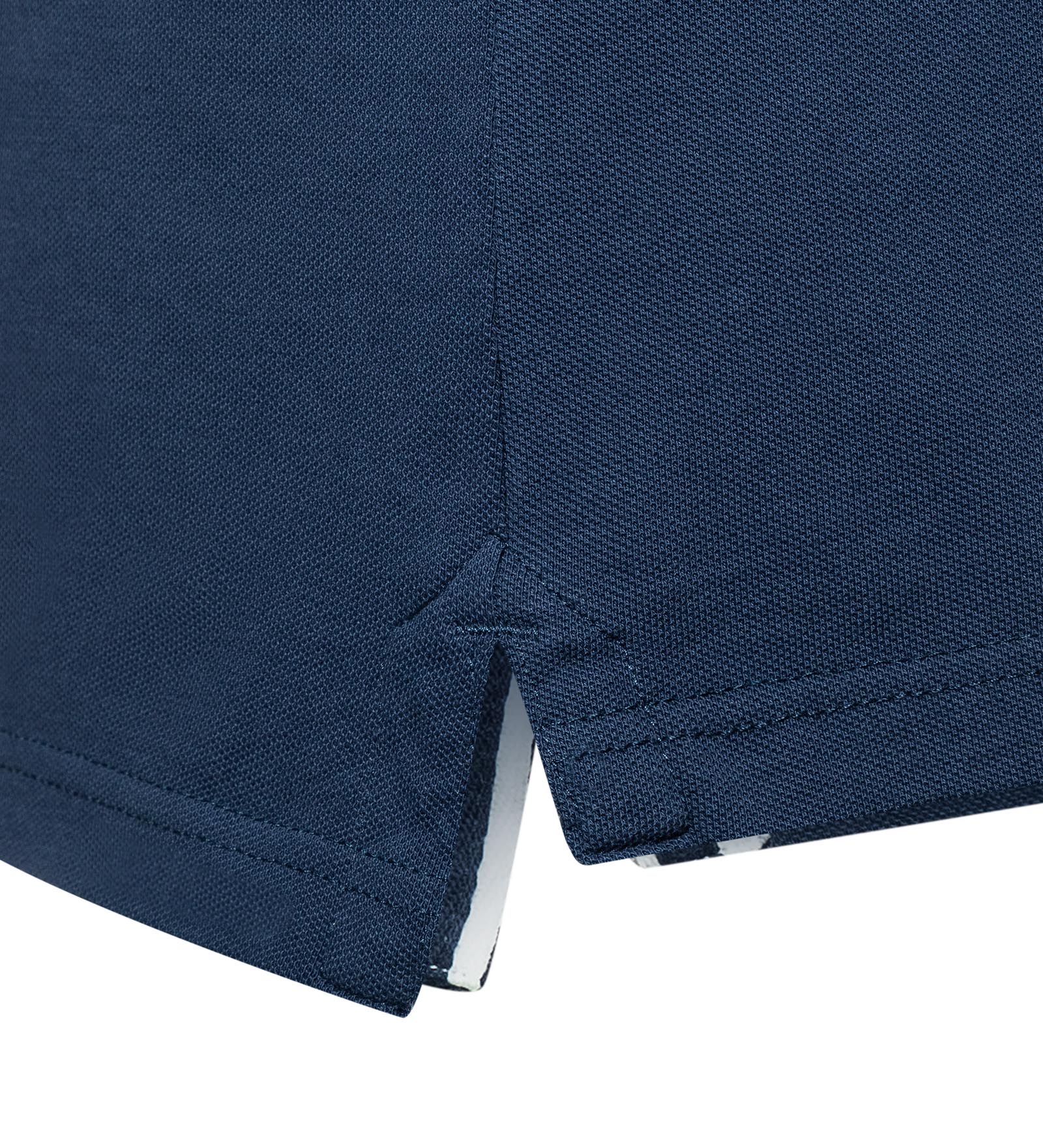 Baumwollpolo Navy für Herren