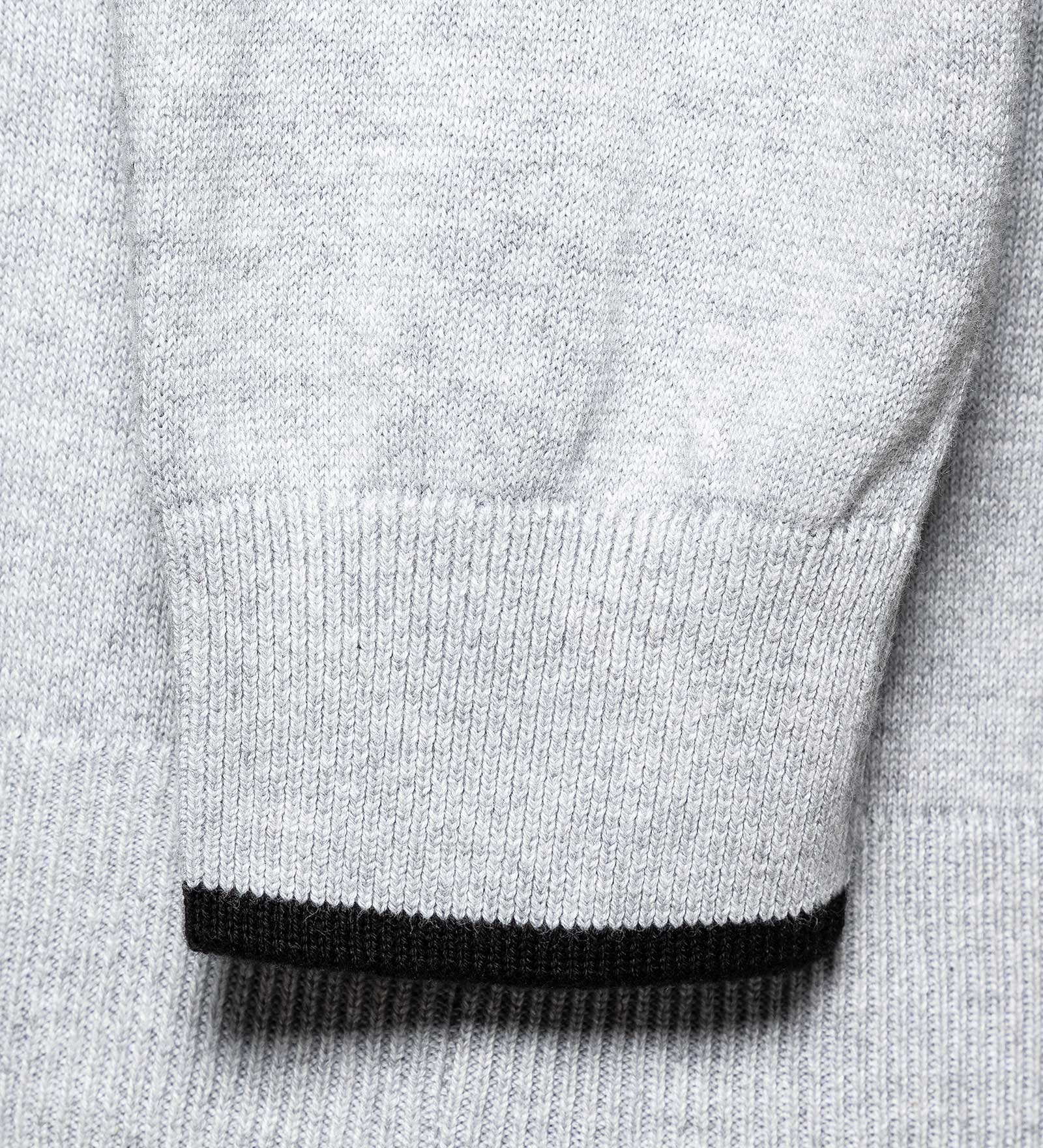 Pullover Half-Zip Grau für Herren 