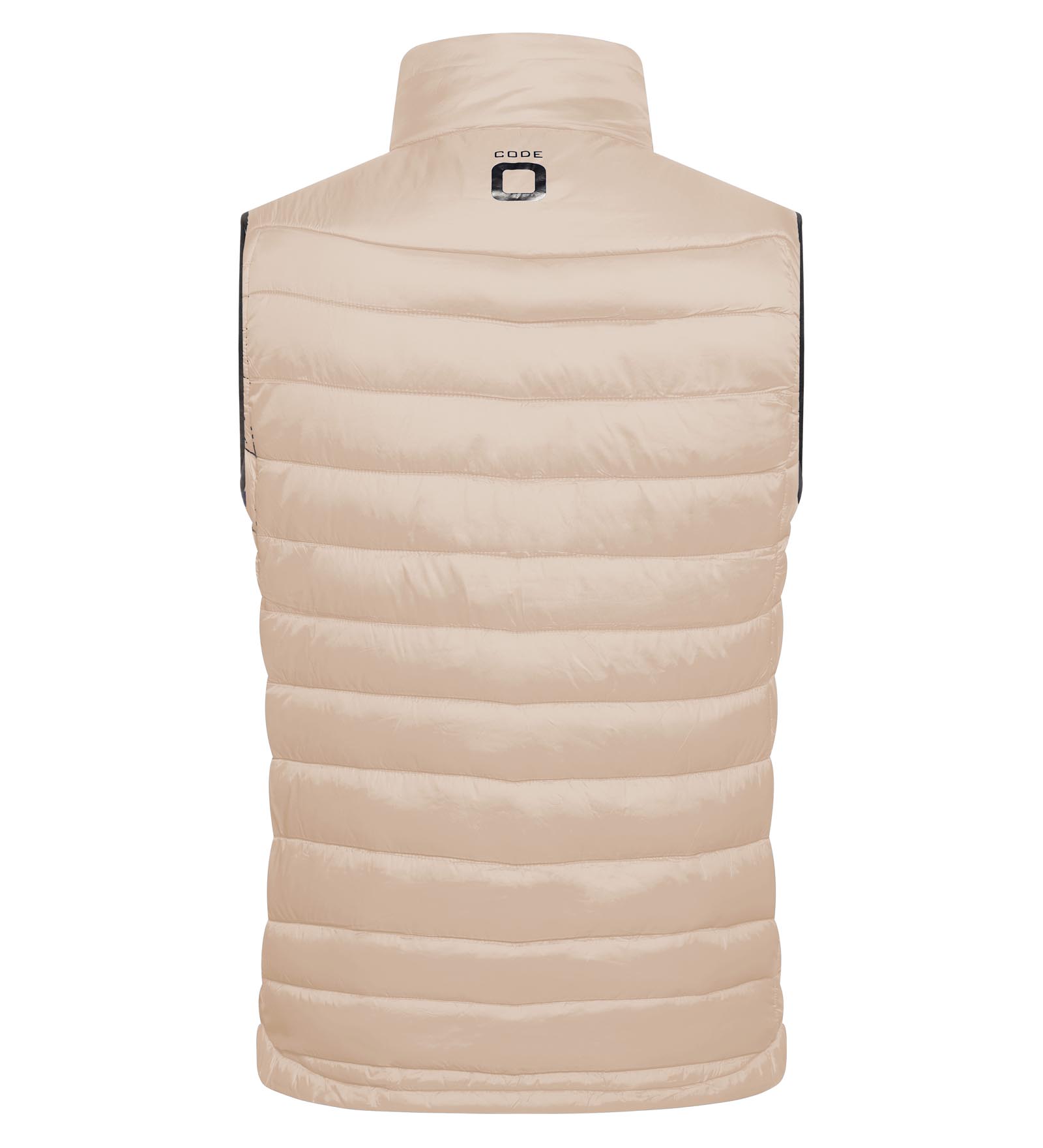 Quilted Vest Beige for Men 