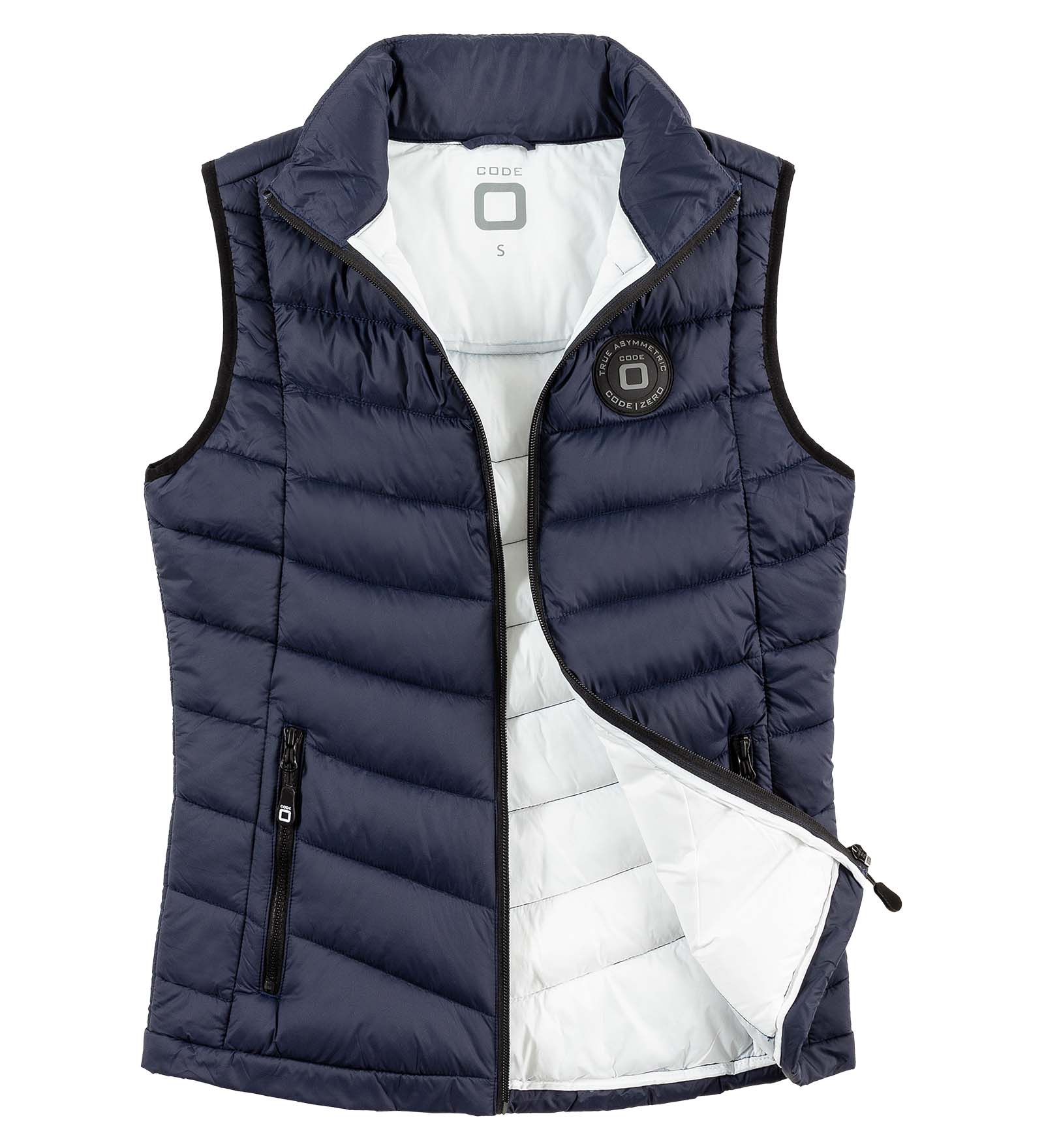 Gilet trapuntato Blu marino da Donna 