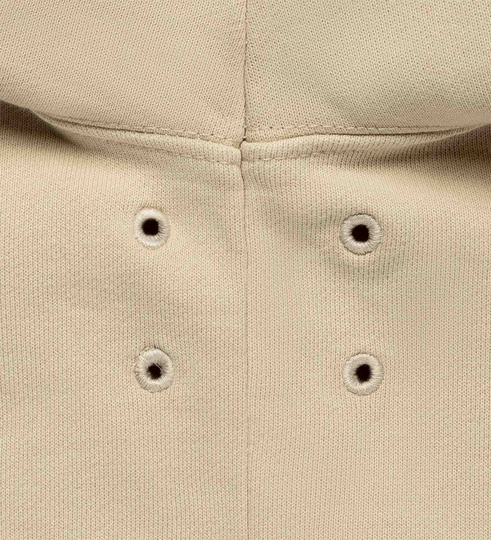 Felpa con cappuccio Beige da Uomo 