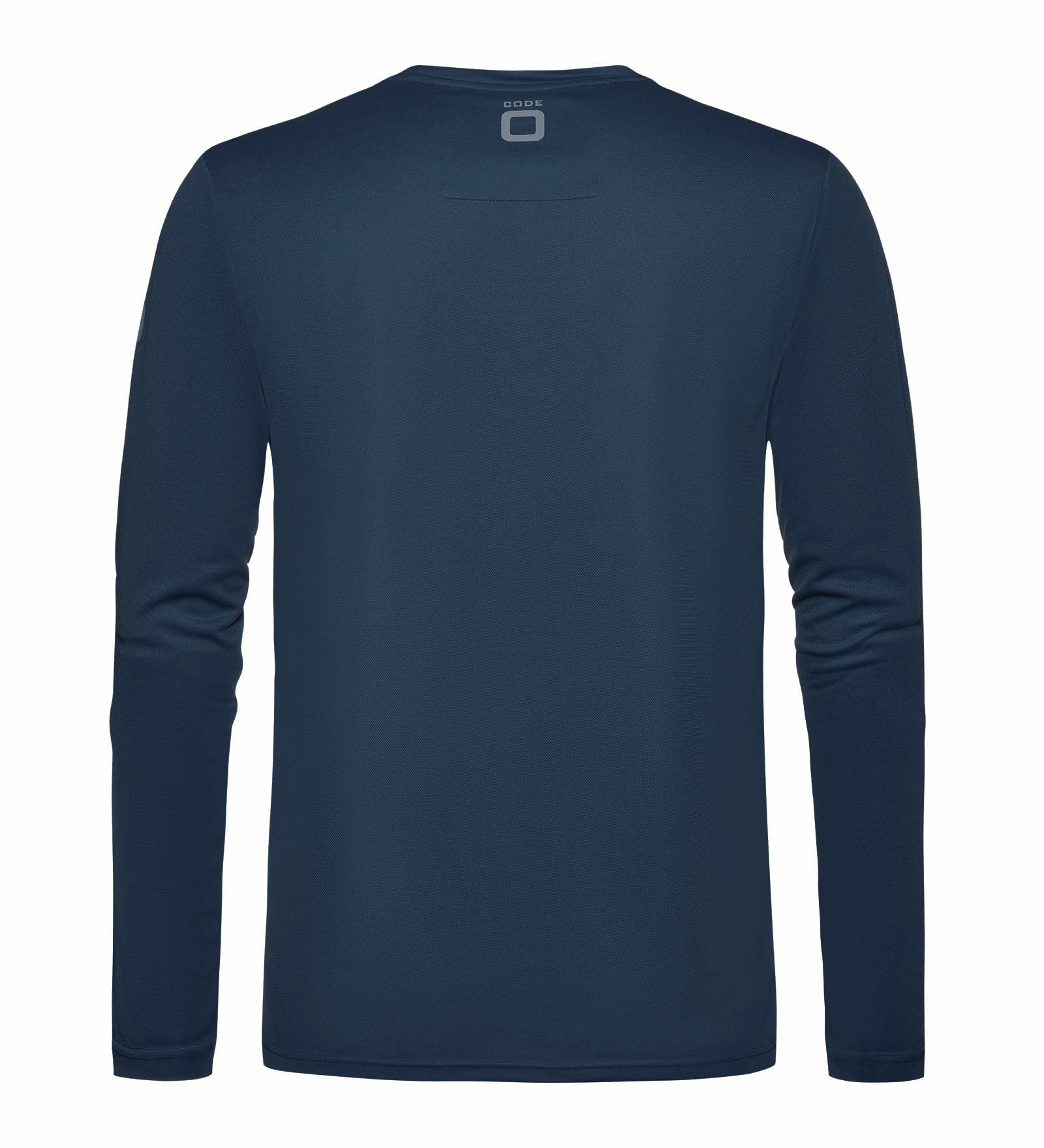 Long-Sleeve T-Shirt Navy Blue for Men and Women Long-Sleeve T-Shirt Navy Blue for Men and Women