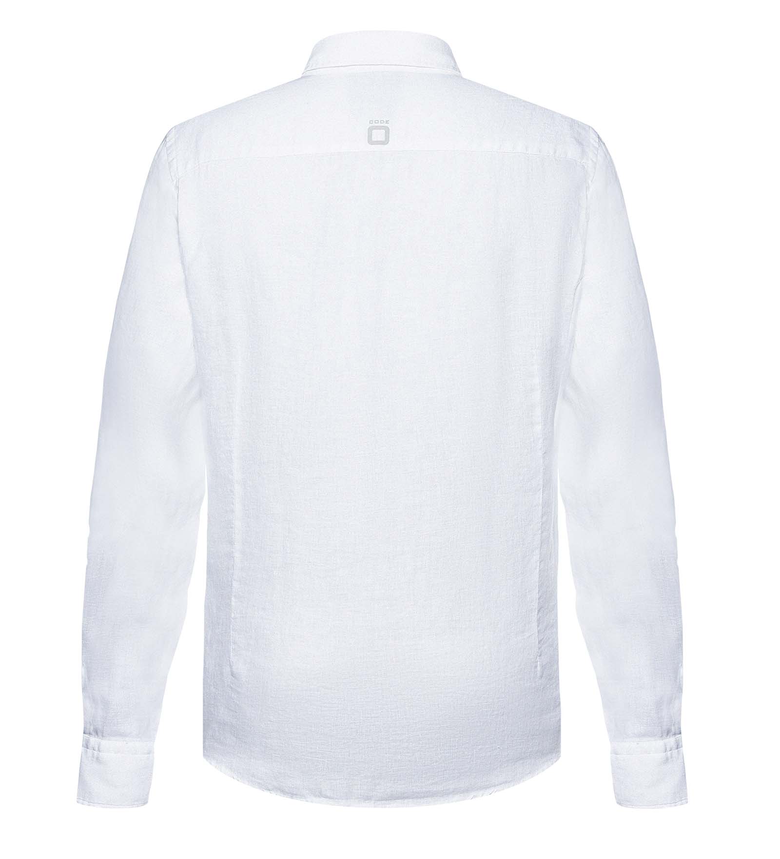Linnen Overhemd Wit voor Heren 