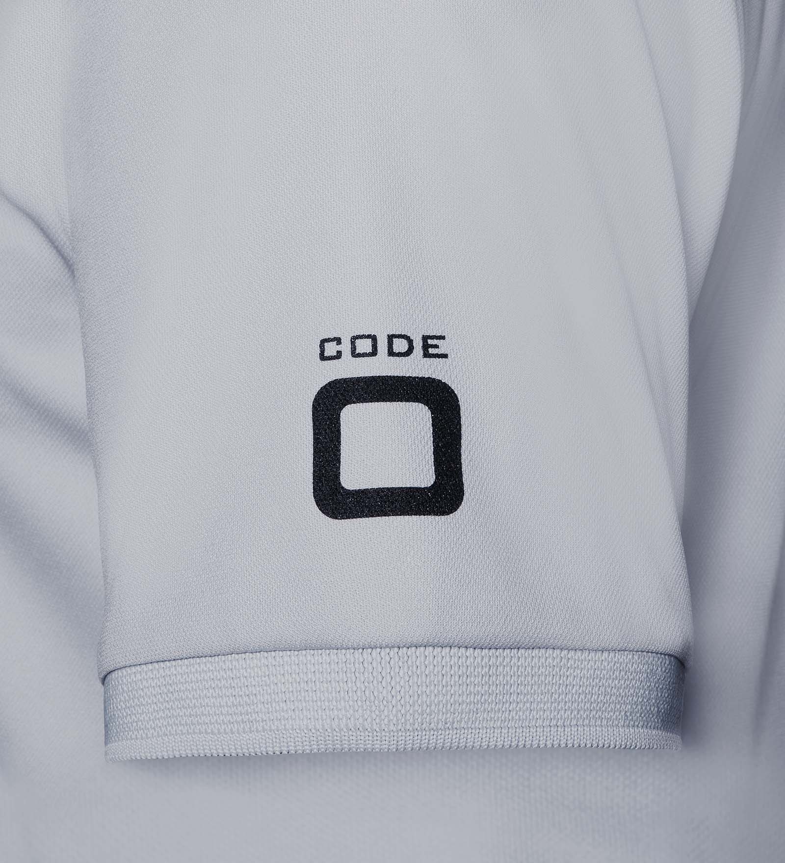 CODE-ZERO Polo Shirt Ocean Grey L | CODE-ZERO