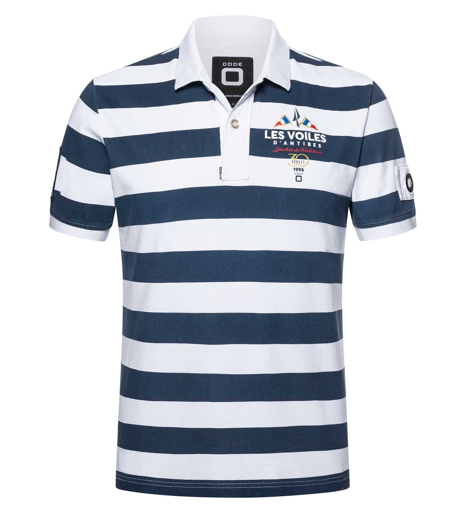 Polo Hombre French Striped