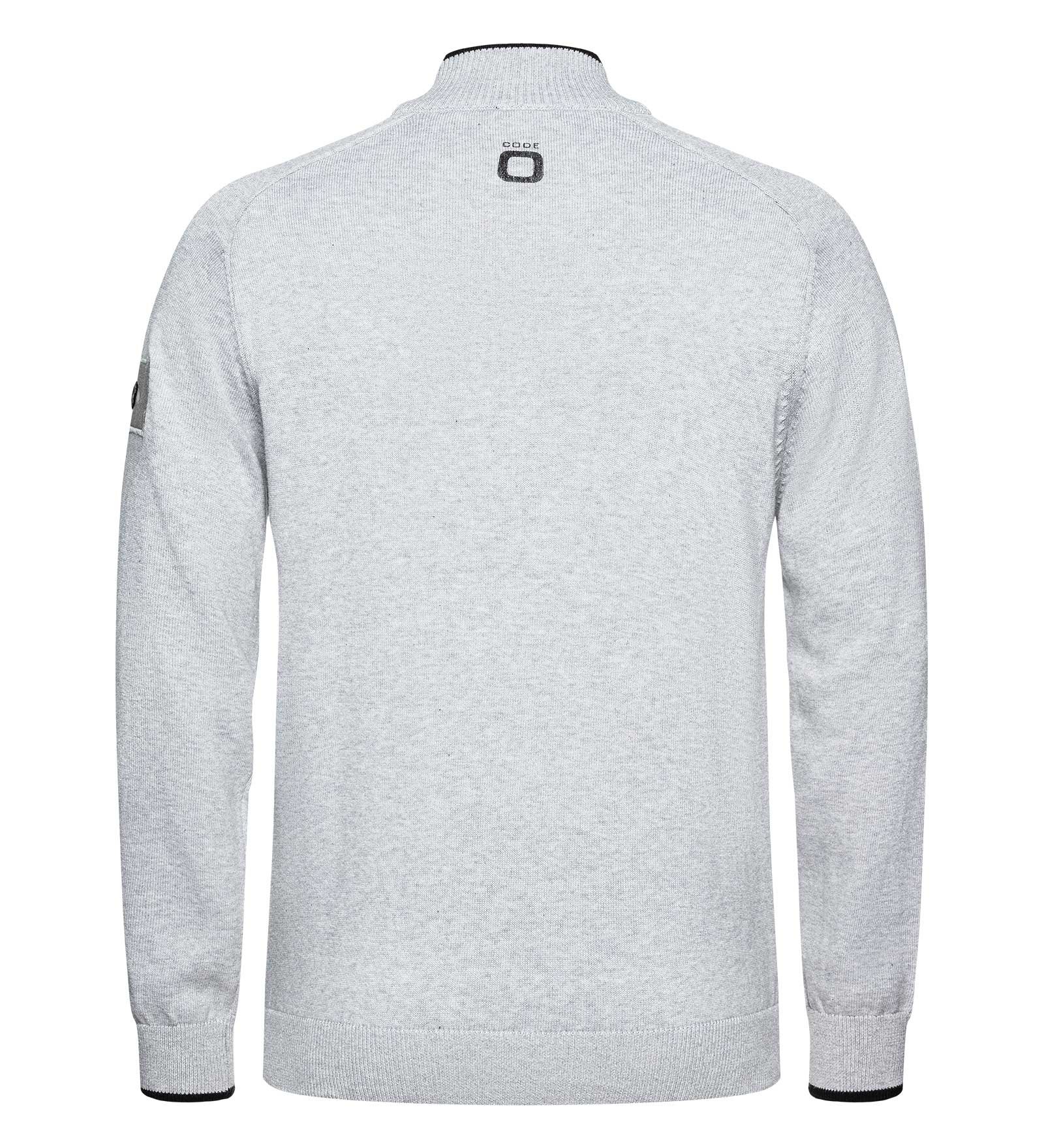 Pullover Half-Zip Grau für Herren 