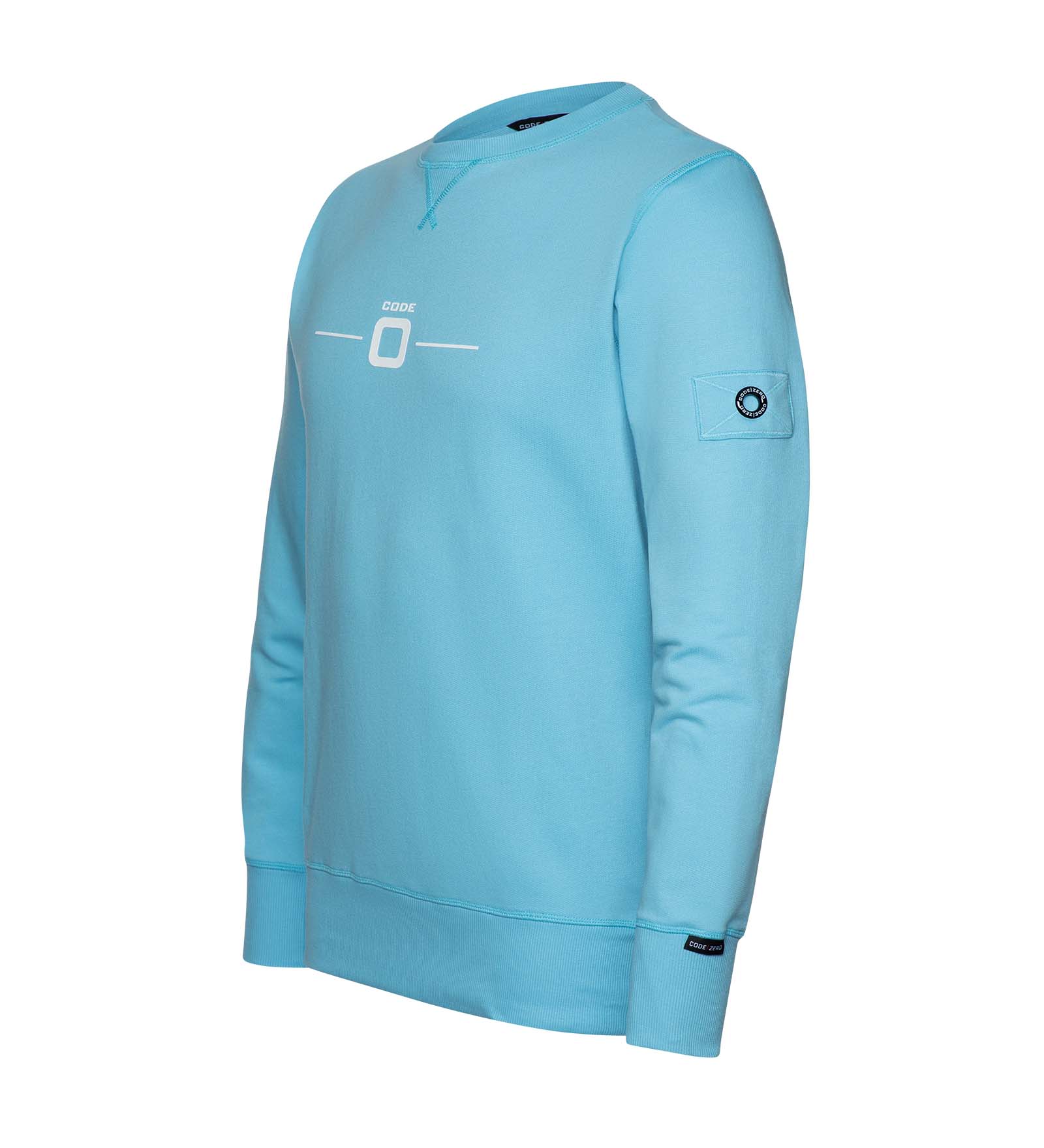 Sweatshirt Turquoise pour Hommes 