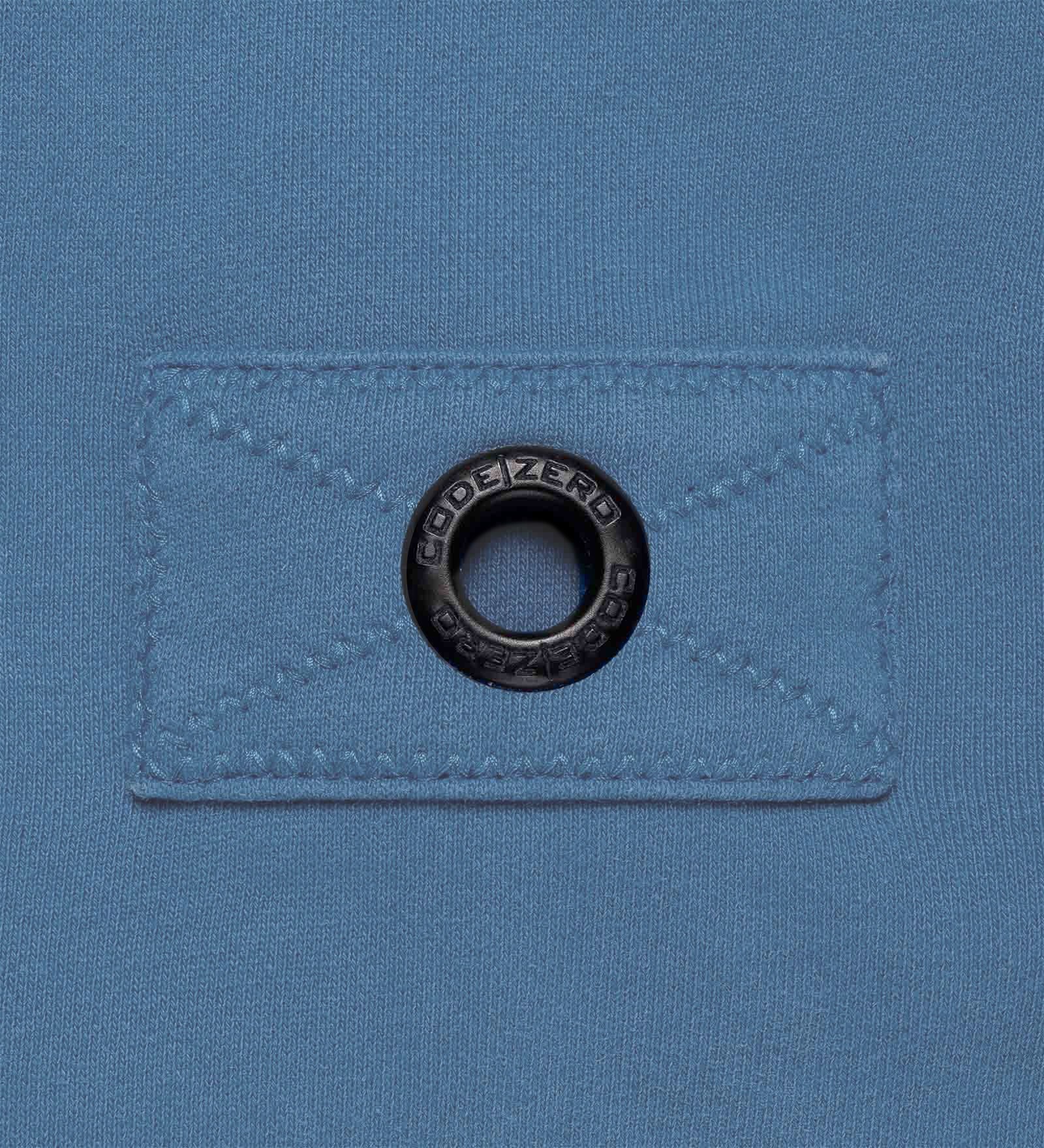 Felpa con cappuccio Blu marino da Uomo 