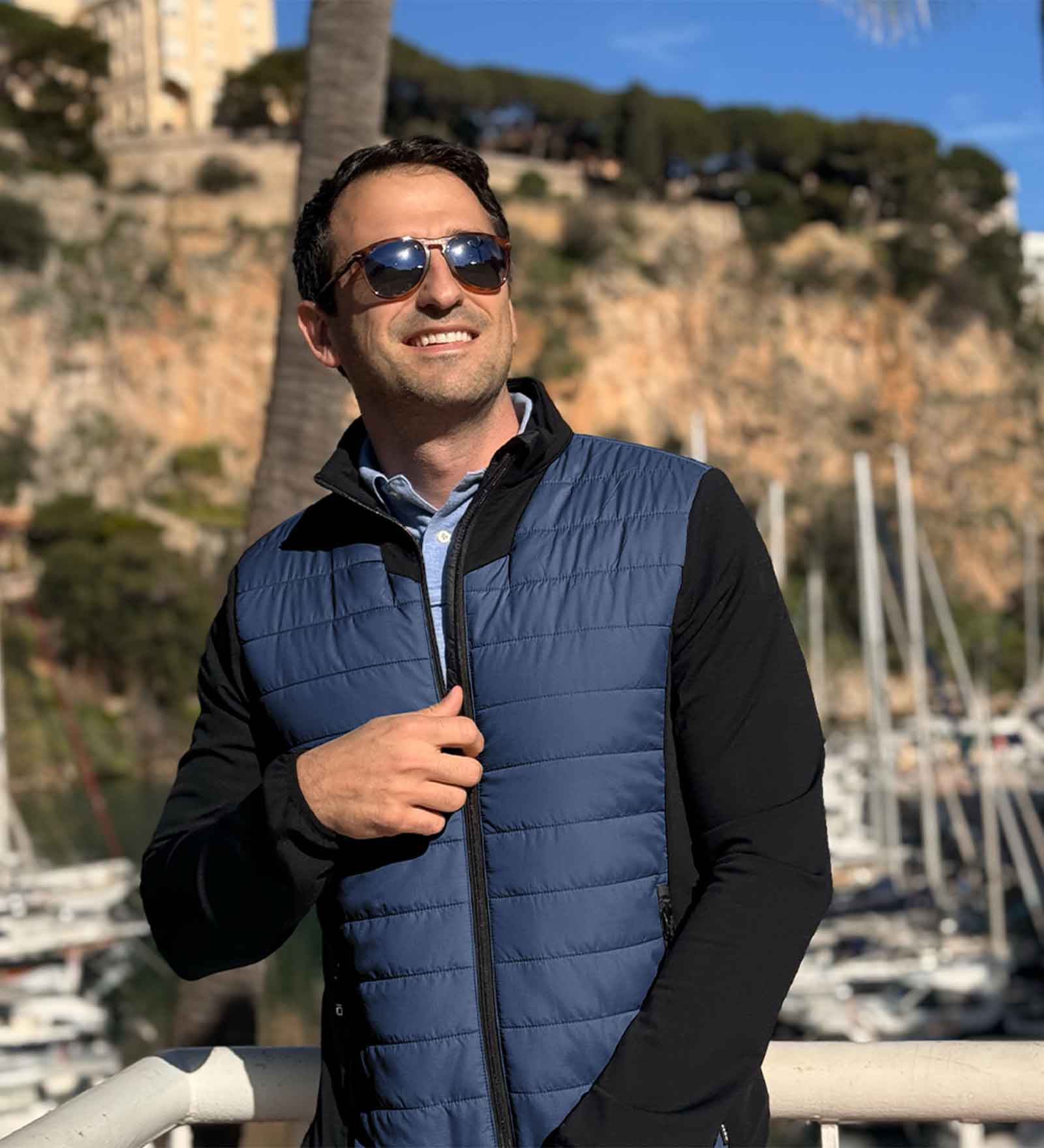 Giacca mezza stagione Nero da Uomo 
